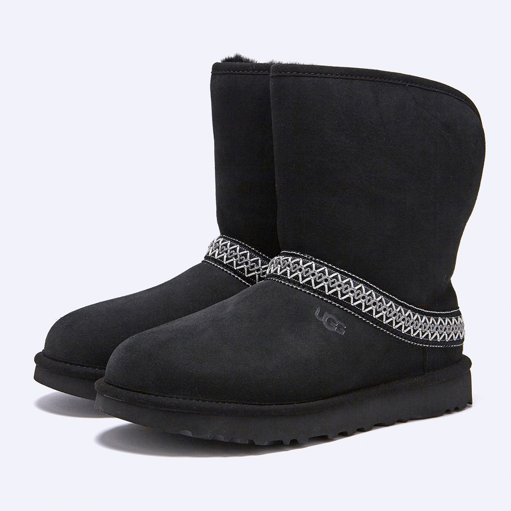 클래식 숏 크리센트 블랙 여성 / 1161770-BLK