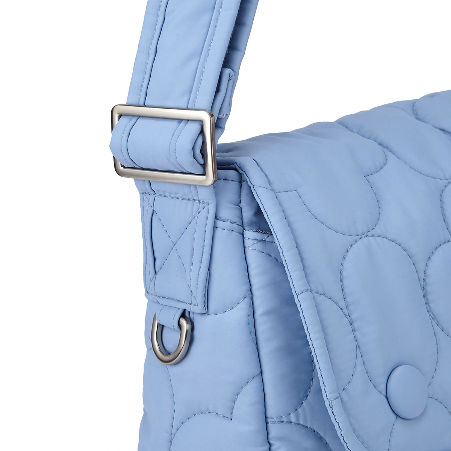 패딩 퀄티드 투웨이백 블루 / FLOTEF4B13