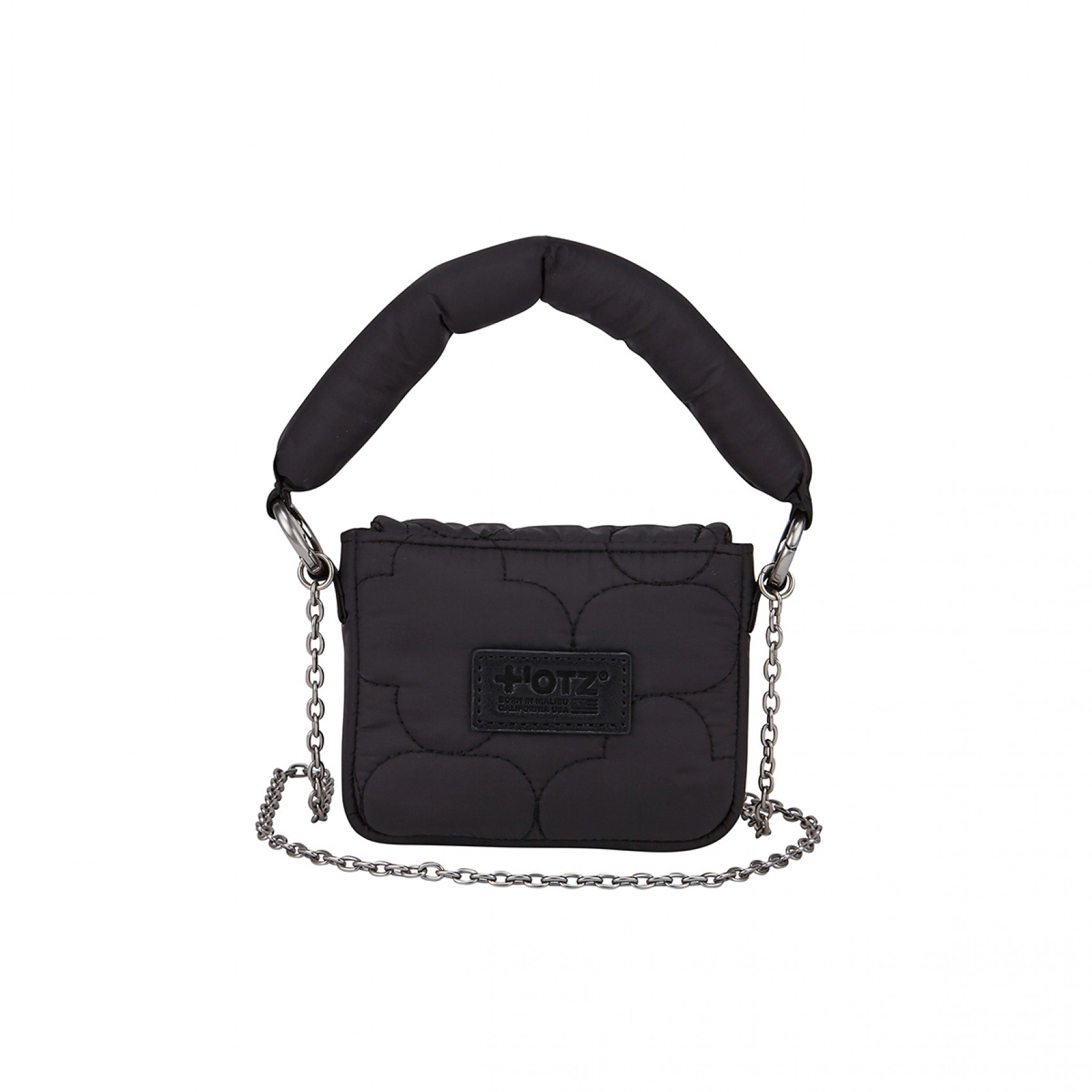 패딩 퀄티드 마이크로 미니백 블랙 / FLOTEF4B15