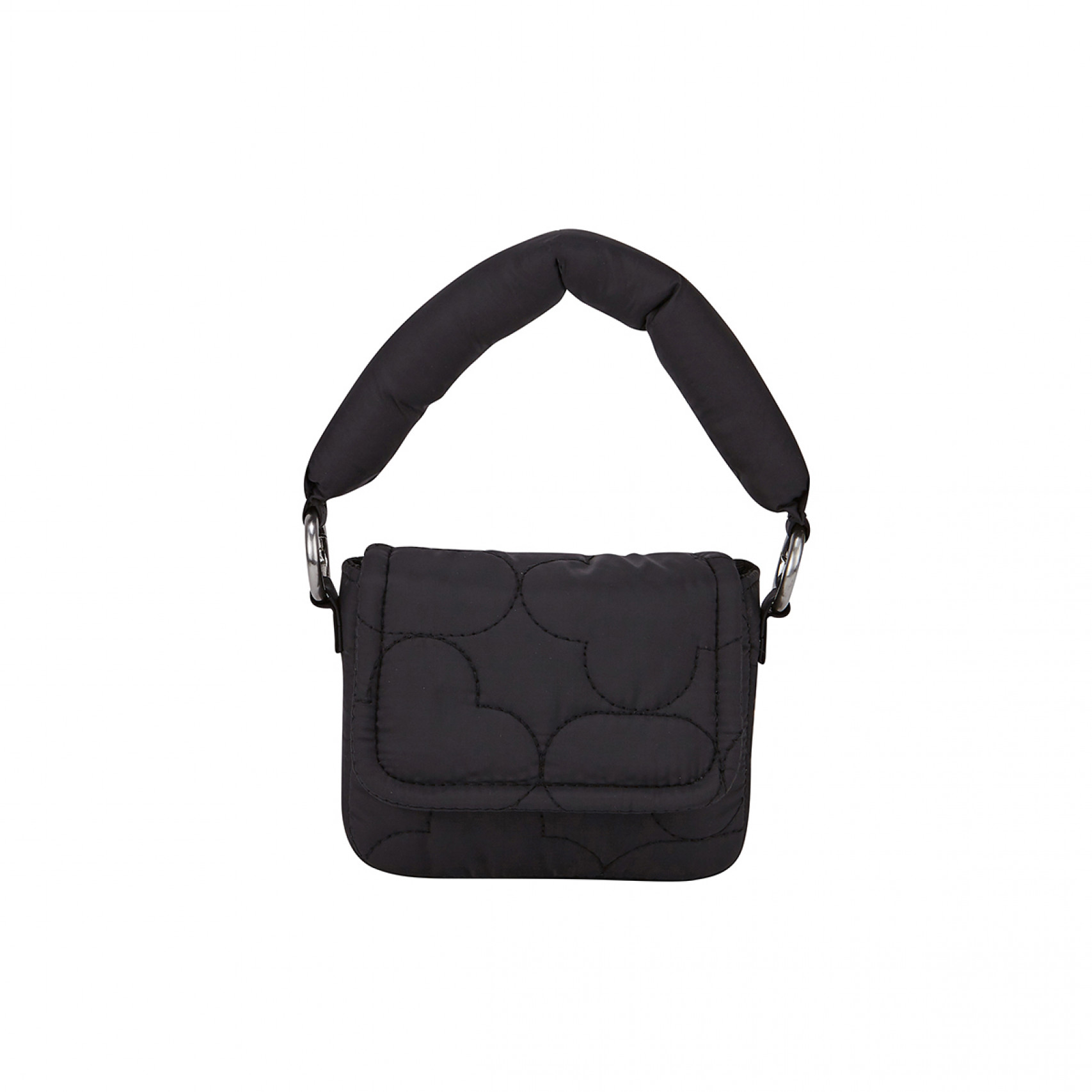 패딩 퀄티드 마이크로 미니백 블랙 / FLOTEF4B15