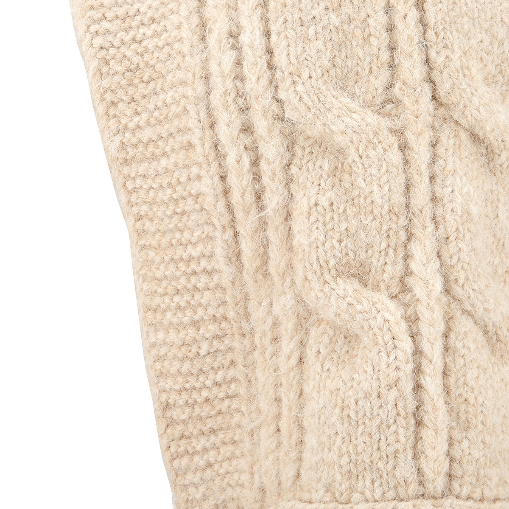 선데일 니트 바라클라바 머플러 아이보리 / FLOTEF4H12