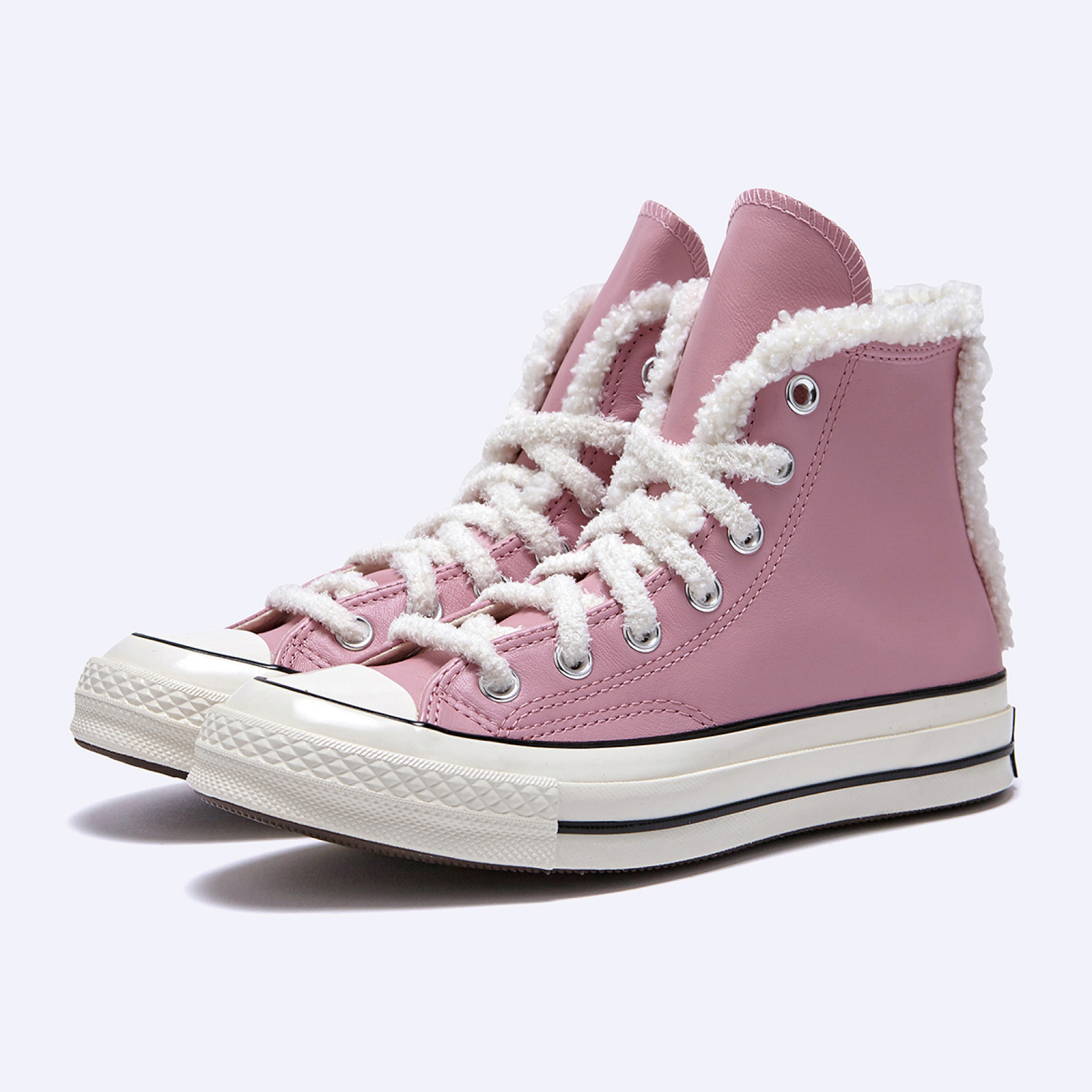 척 70 레더 퍼 쉐르파 로투스 핑크 / A12449C