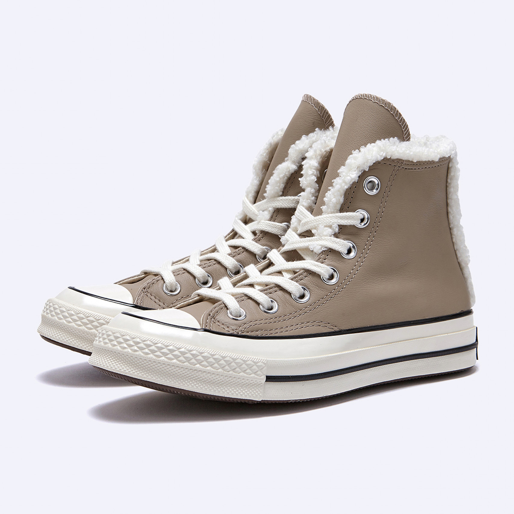 척 70 레더 퍼 쉐르파 빈티지 카고 / A12450C