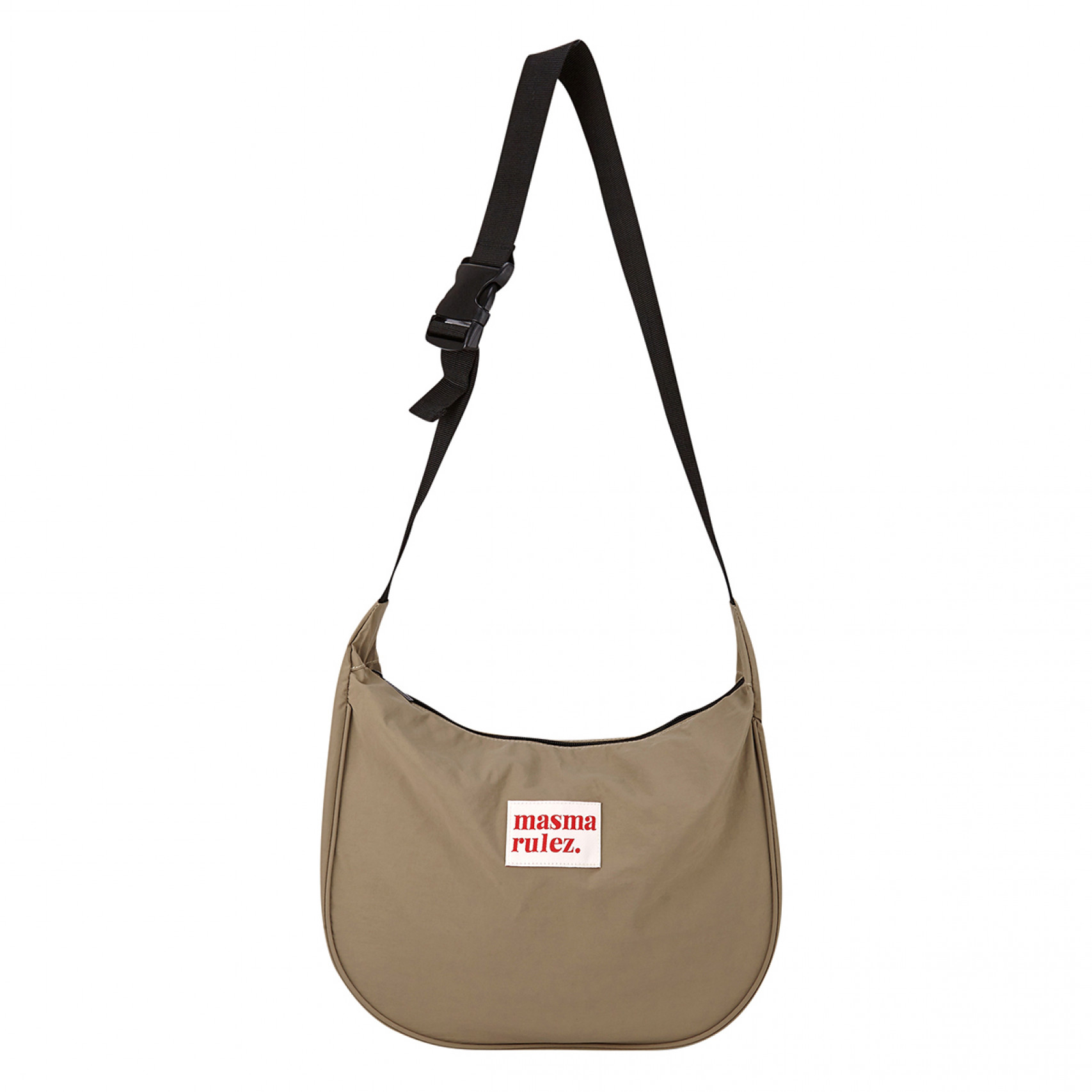 Halfmoon cross bag Beige