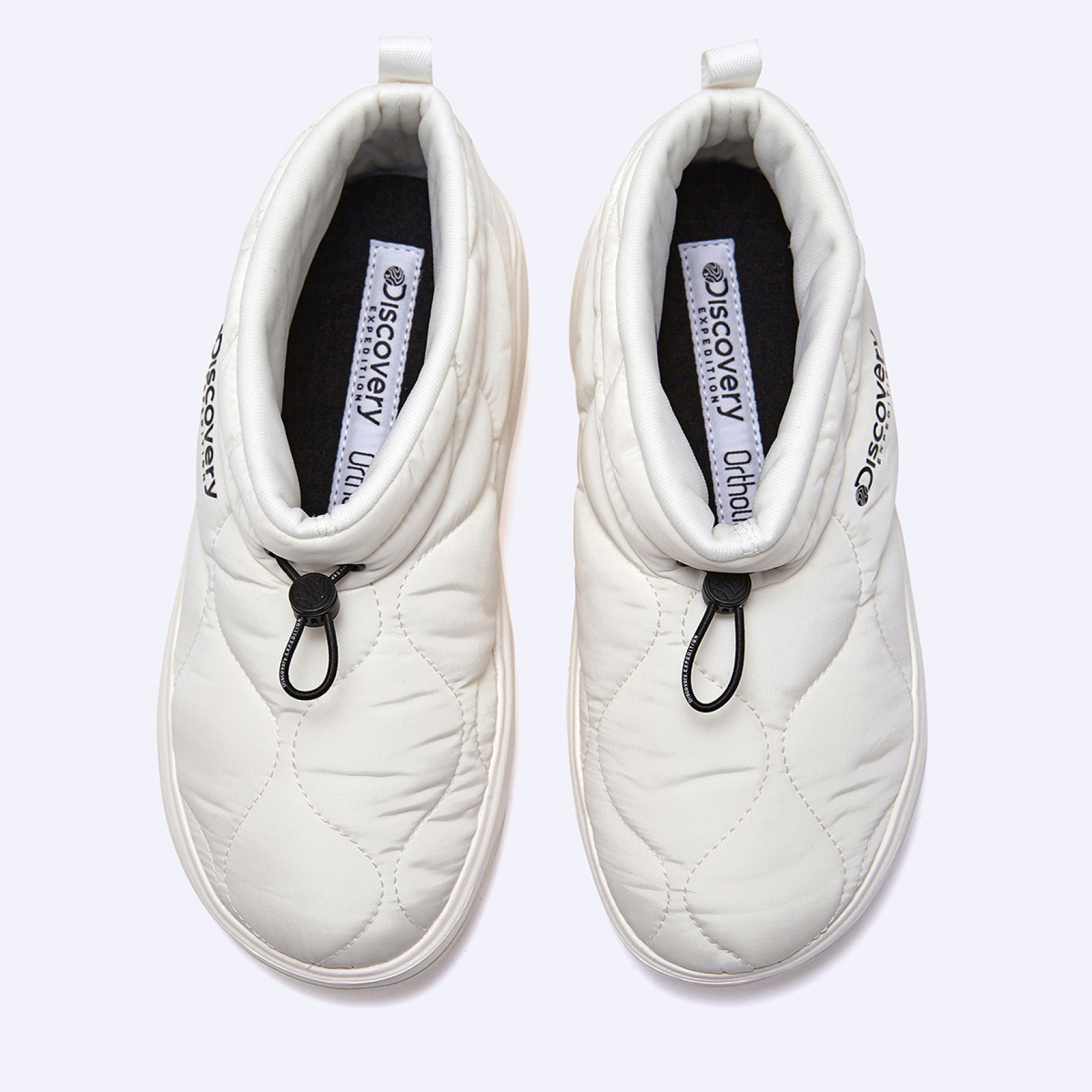 레스터QT 미니 패딩 슈즈 화이트 / DXSH6223N-OWS