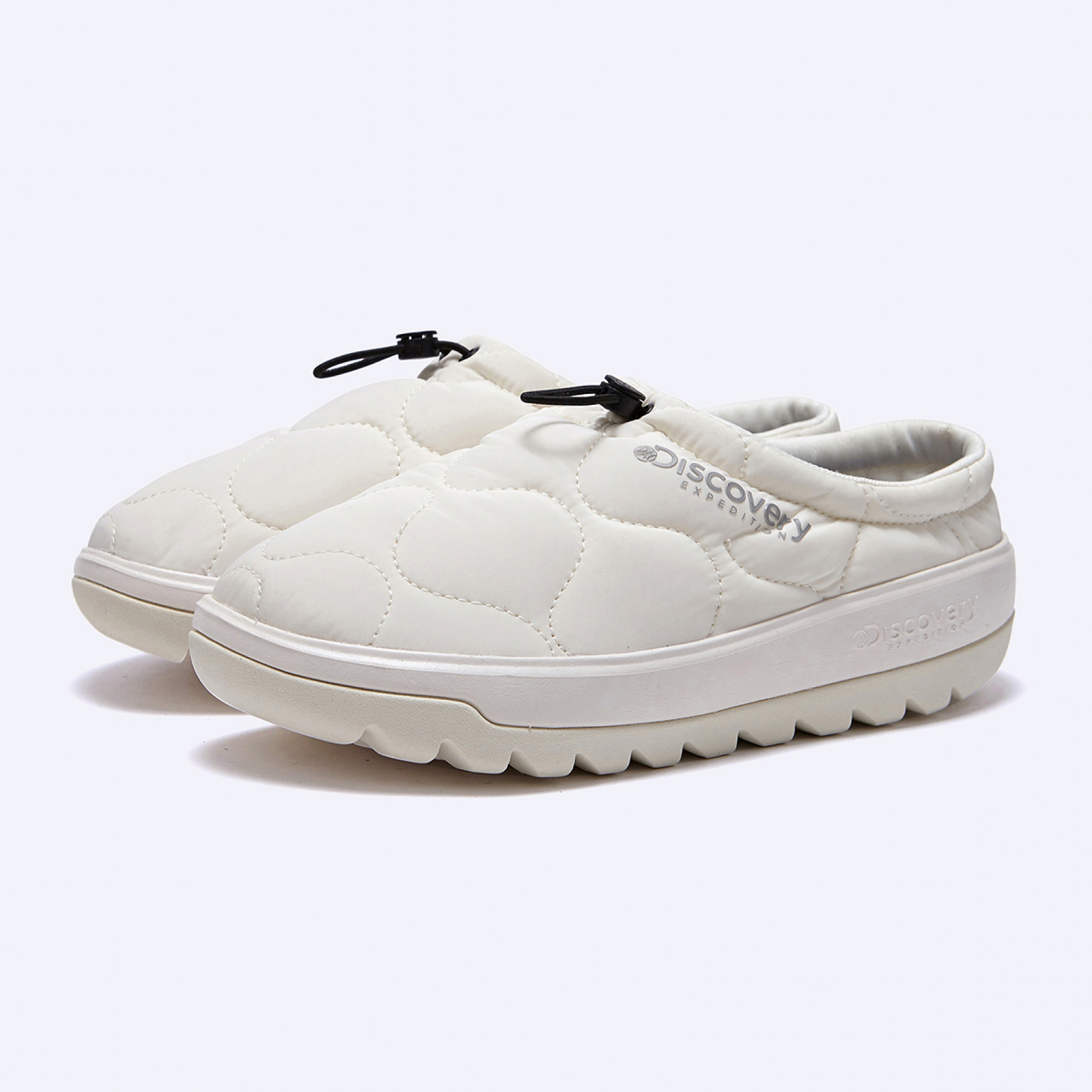 레스터 QT 패딩 뮬 화이트 / DXSH6112N-OWS