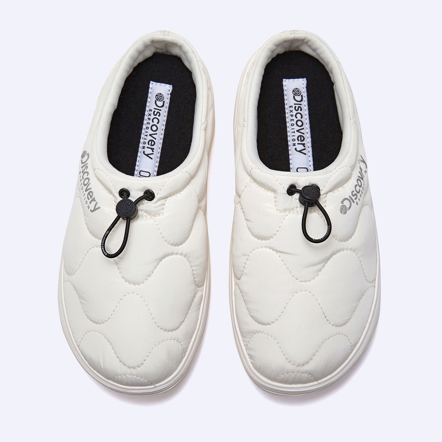 레스터 QT 패딩 뮬 화이트 / DXSH6112N-OWS