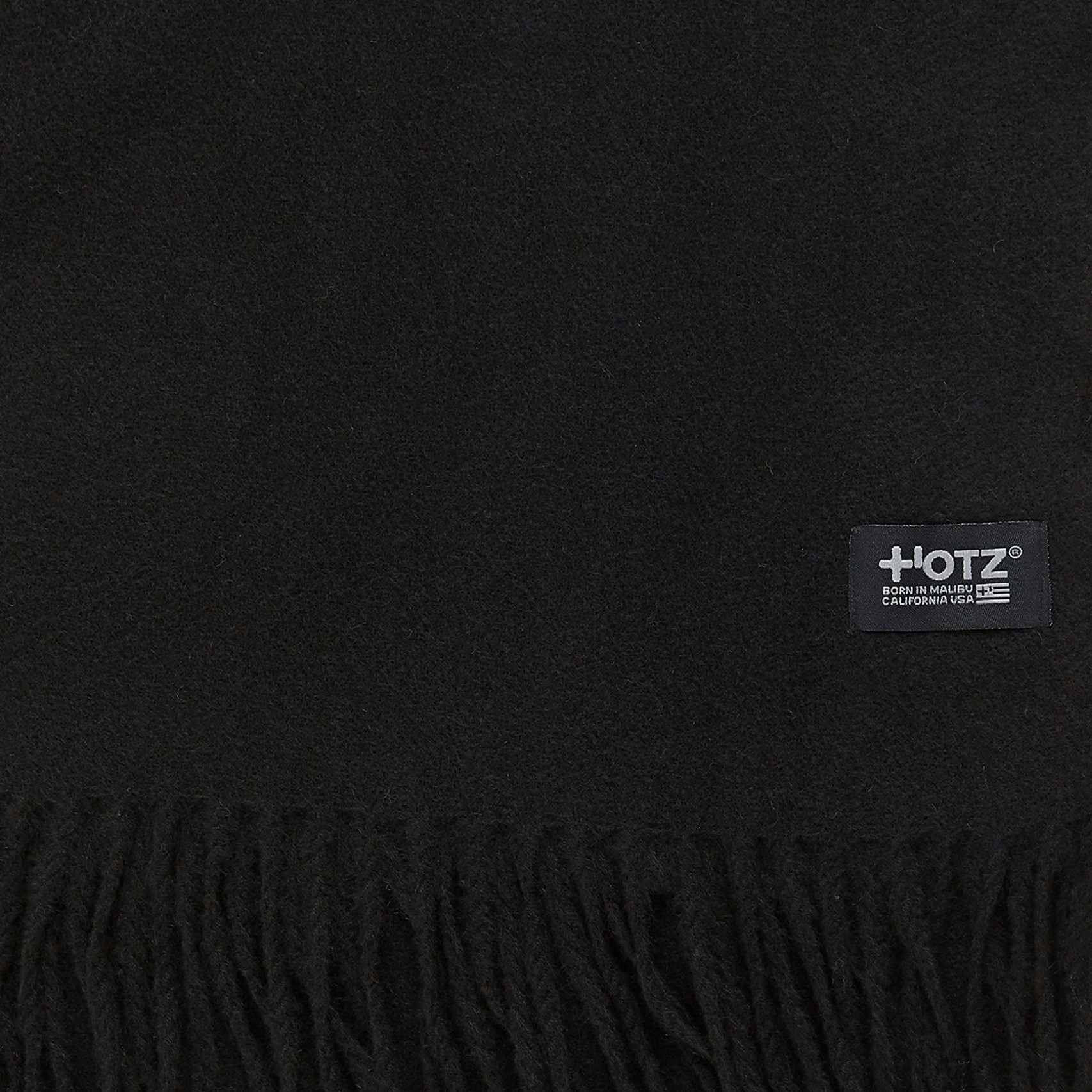 캐시미어 머플러 블랙 / FLOTEF4A01