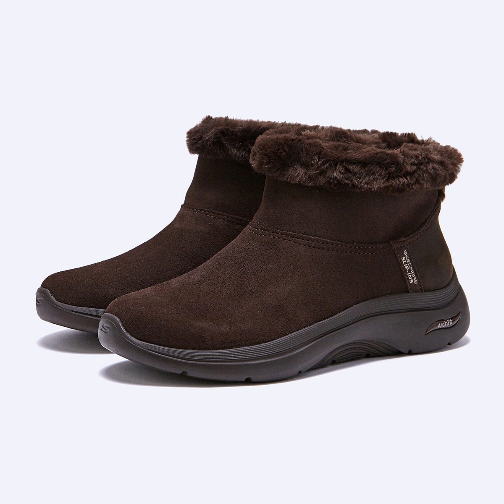 고 워크 아치핏 2.0 부츠 초콜릿 여성 / 144569CHOC