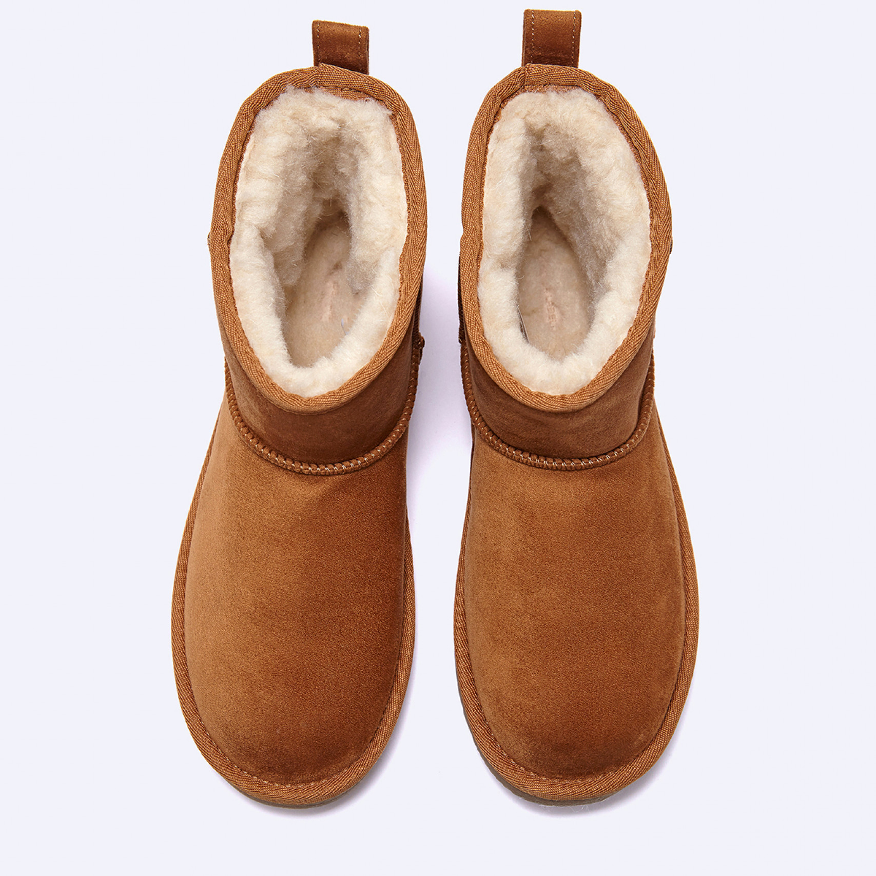 시어링 미니 부츠 브라운 / FLFDEF4U16