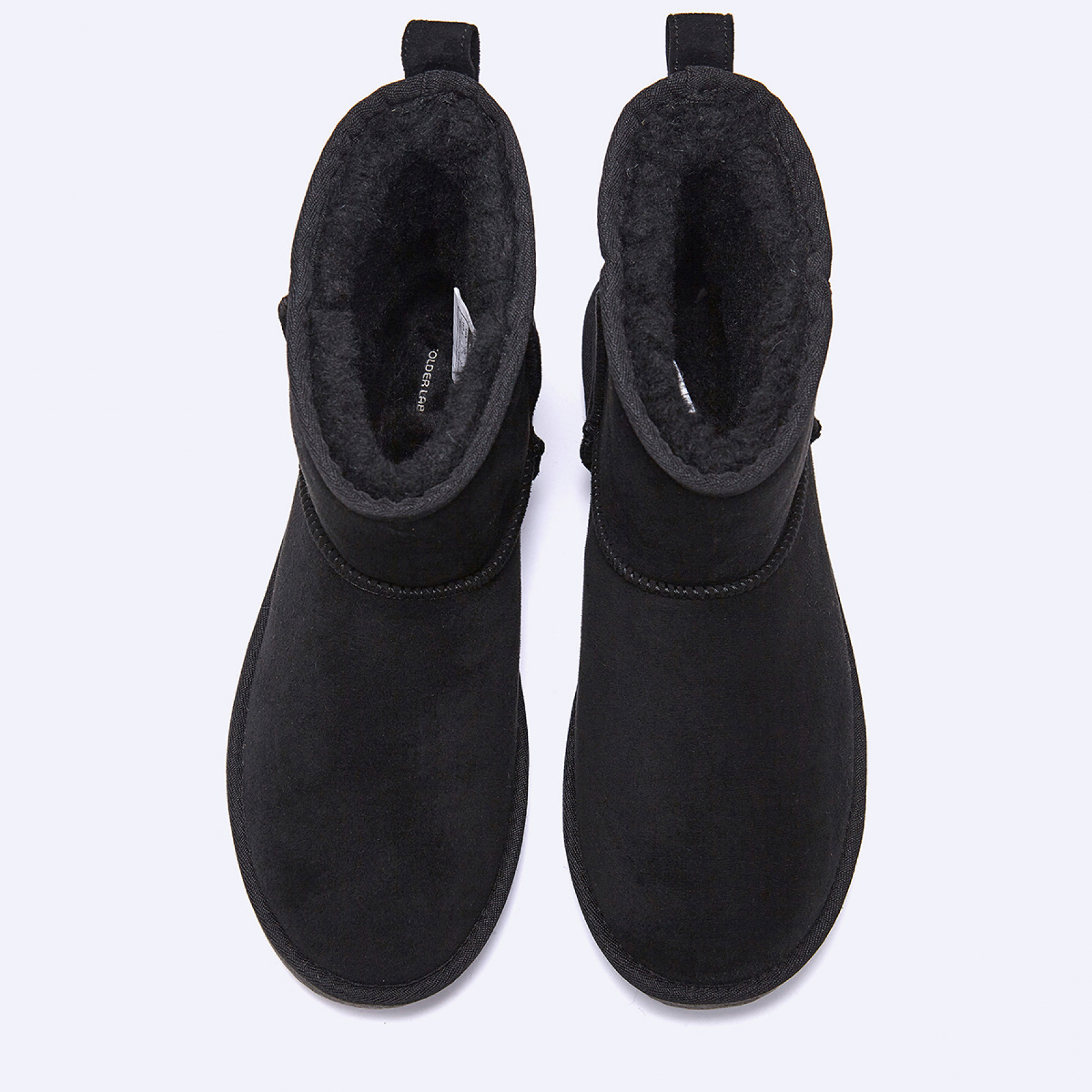 시어링 미니 부츠 블랙 / FLFDEF4U17