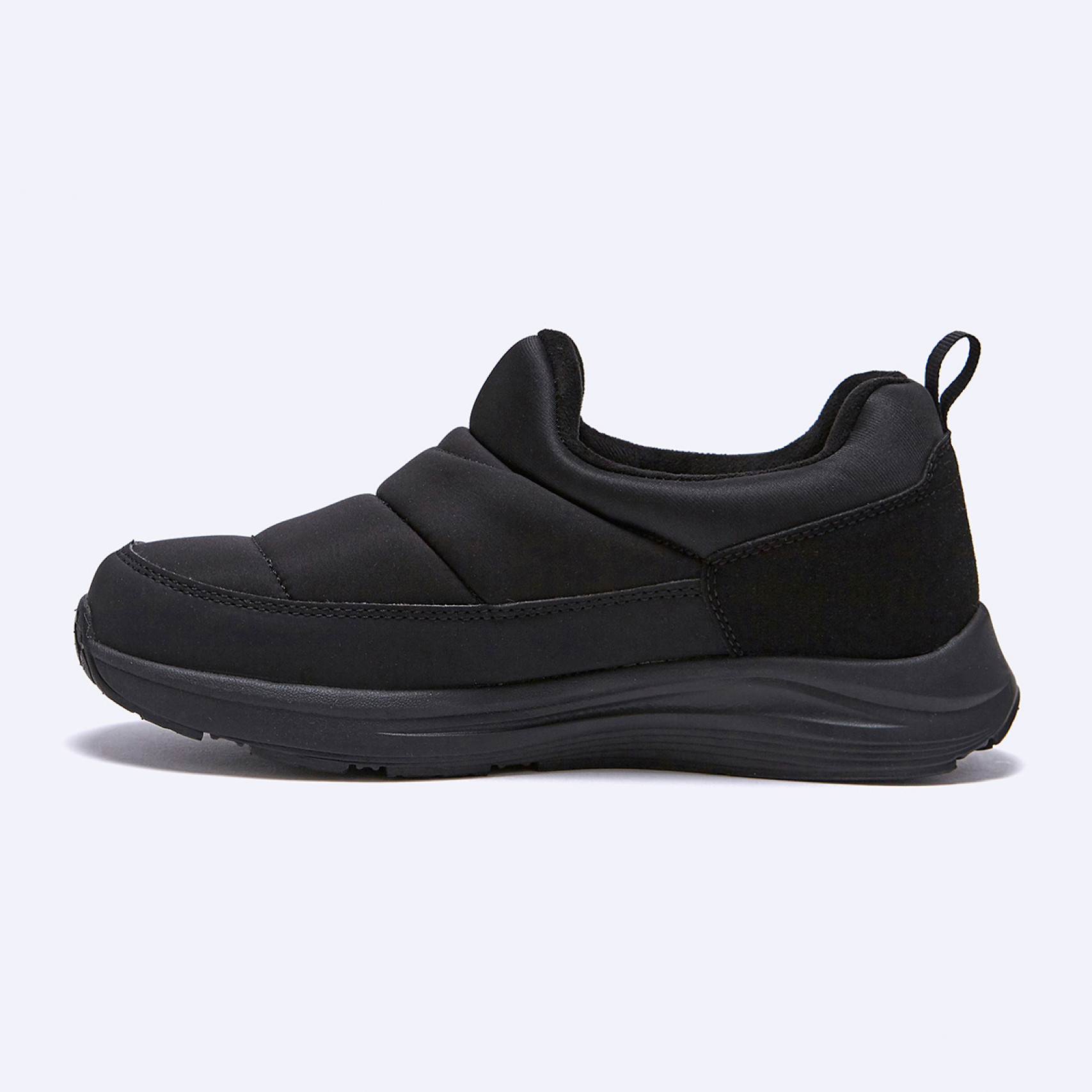 패딩 슬립온 블랙 / FLFDEF4U40