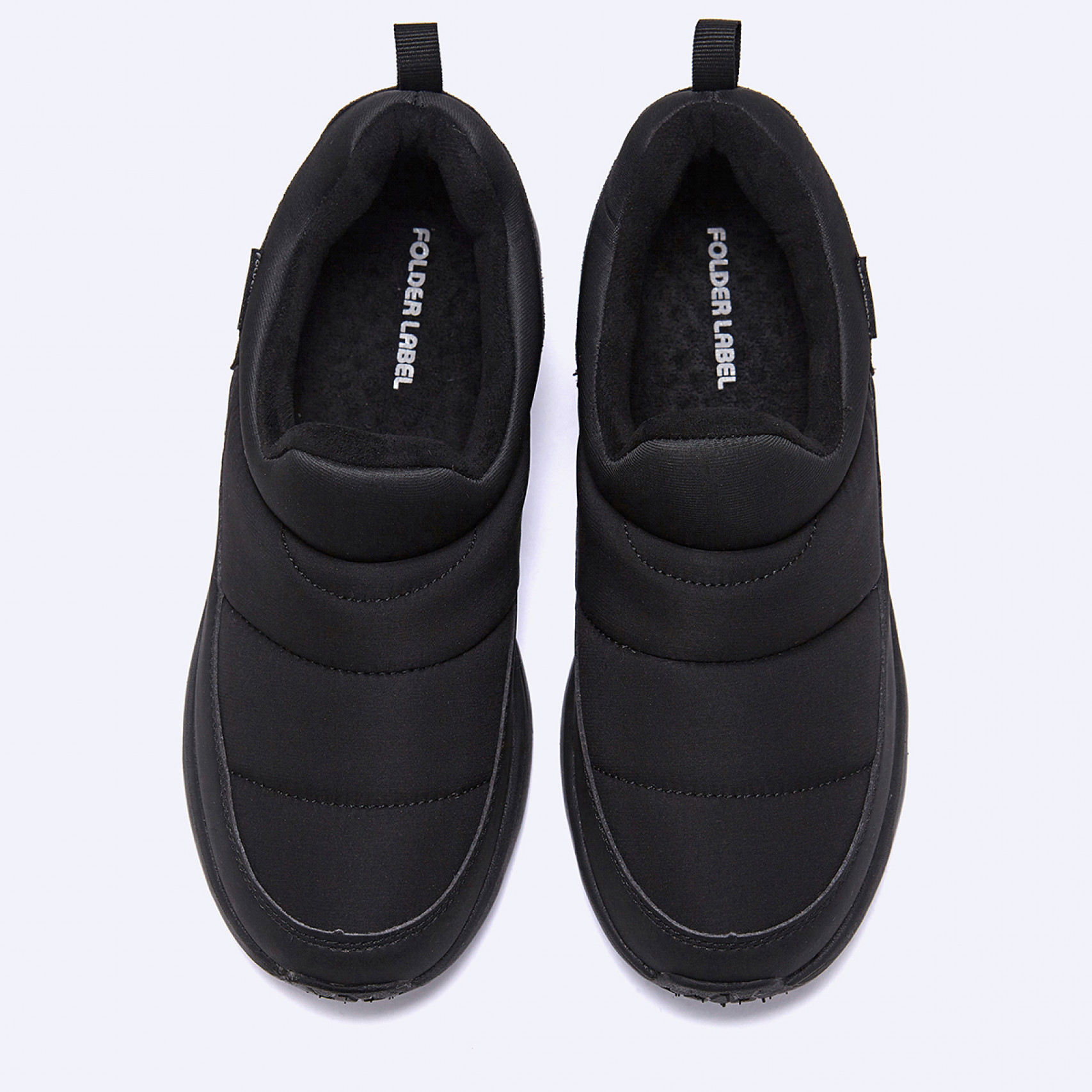 패딩 슬립온 블랙 / FLFDEF4U40
