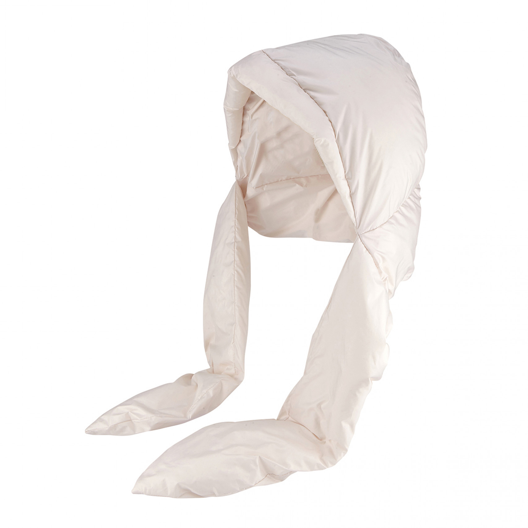 패딩 바라클라바 머플러 아이보리 / FLOTEF4H08