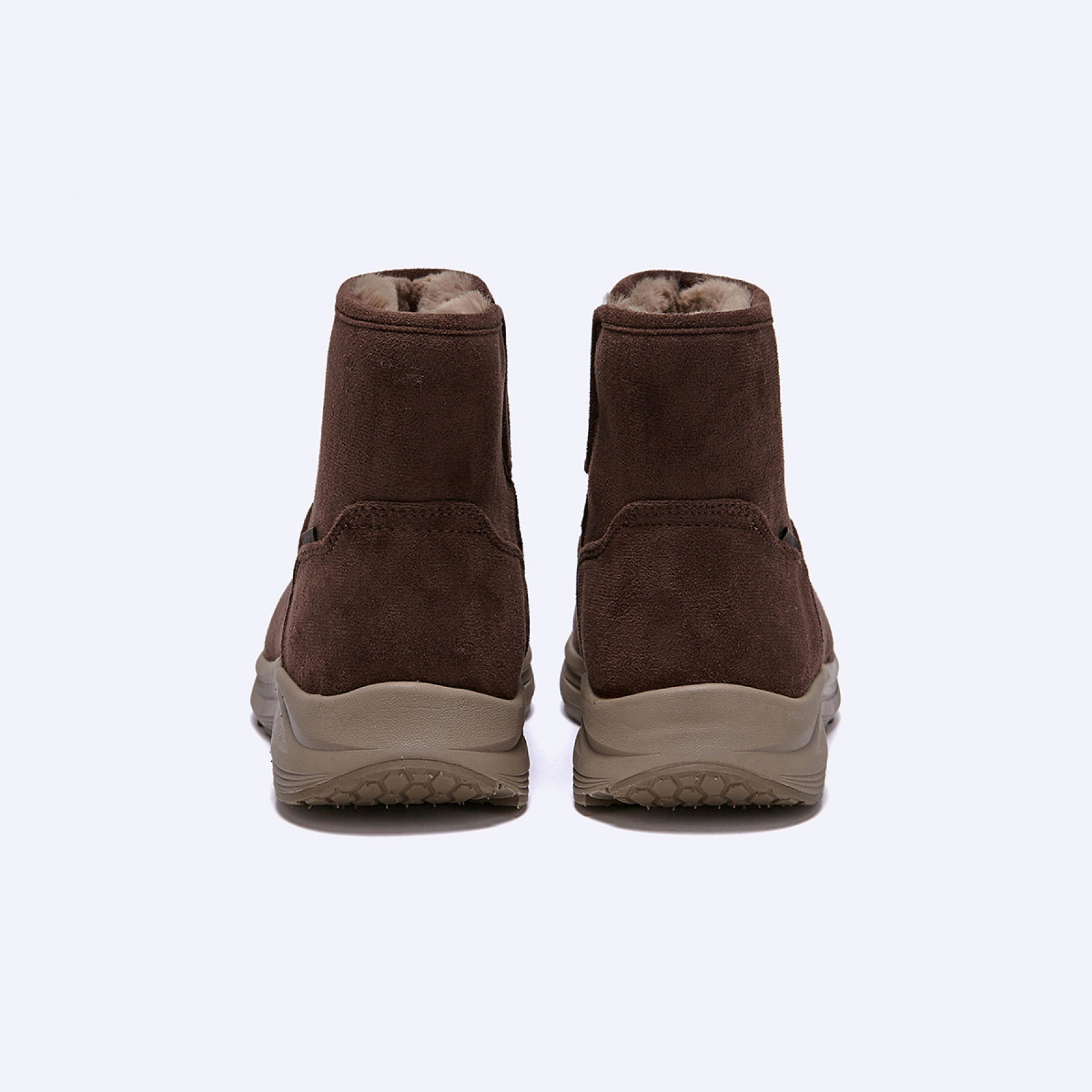 양털 스웨이드 부츠 브라운 / FLFDEF4U43