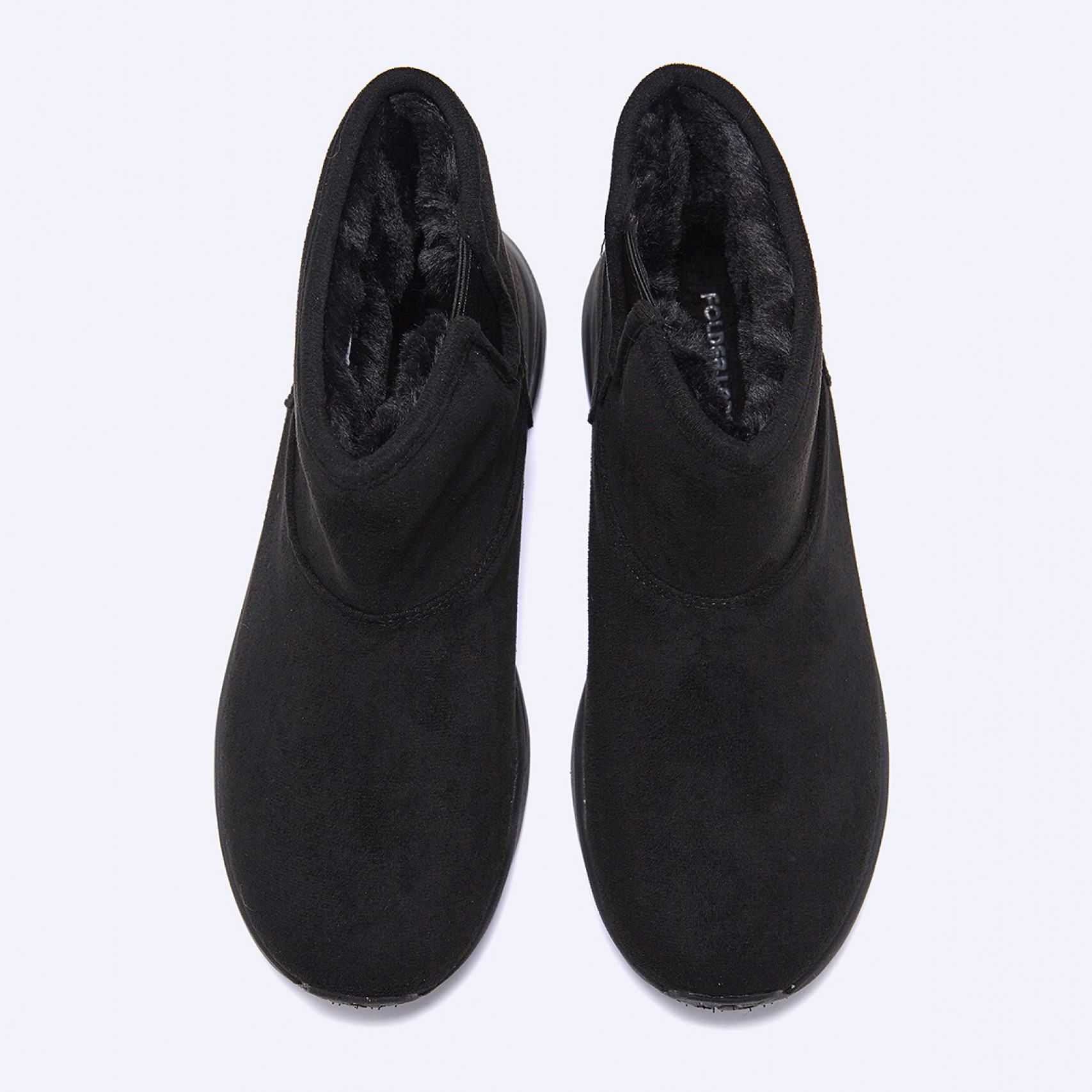 양털 스웨이드 부츠 블랙 / FLFDEF4U42