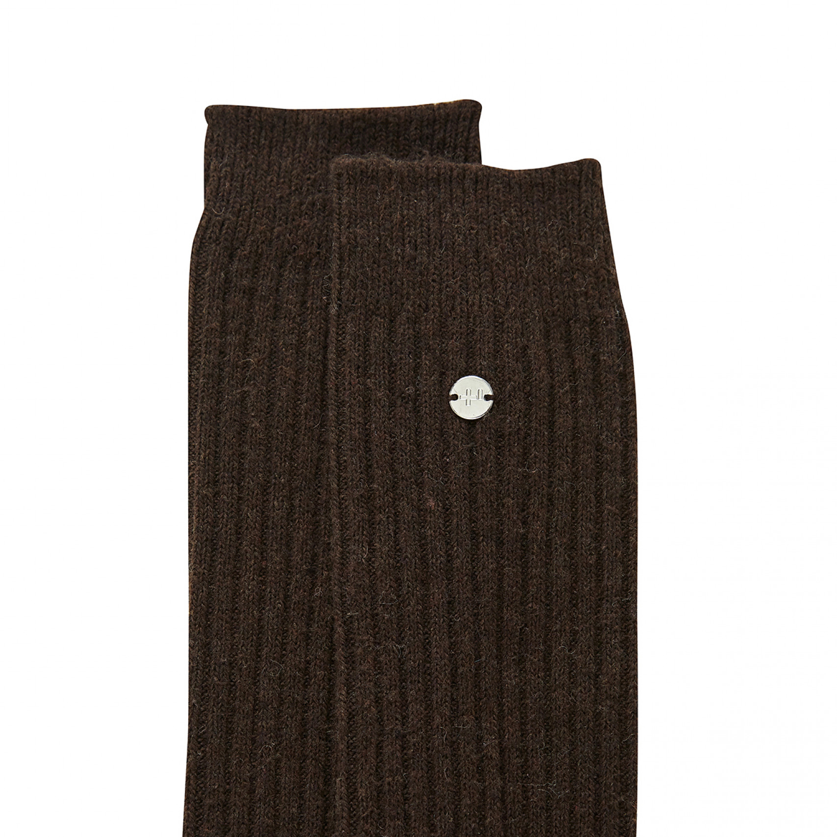 니트 루즈핏 워머 삭스 브라운 / FLOTEF3L14