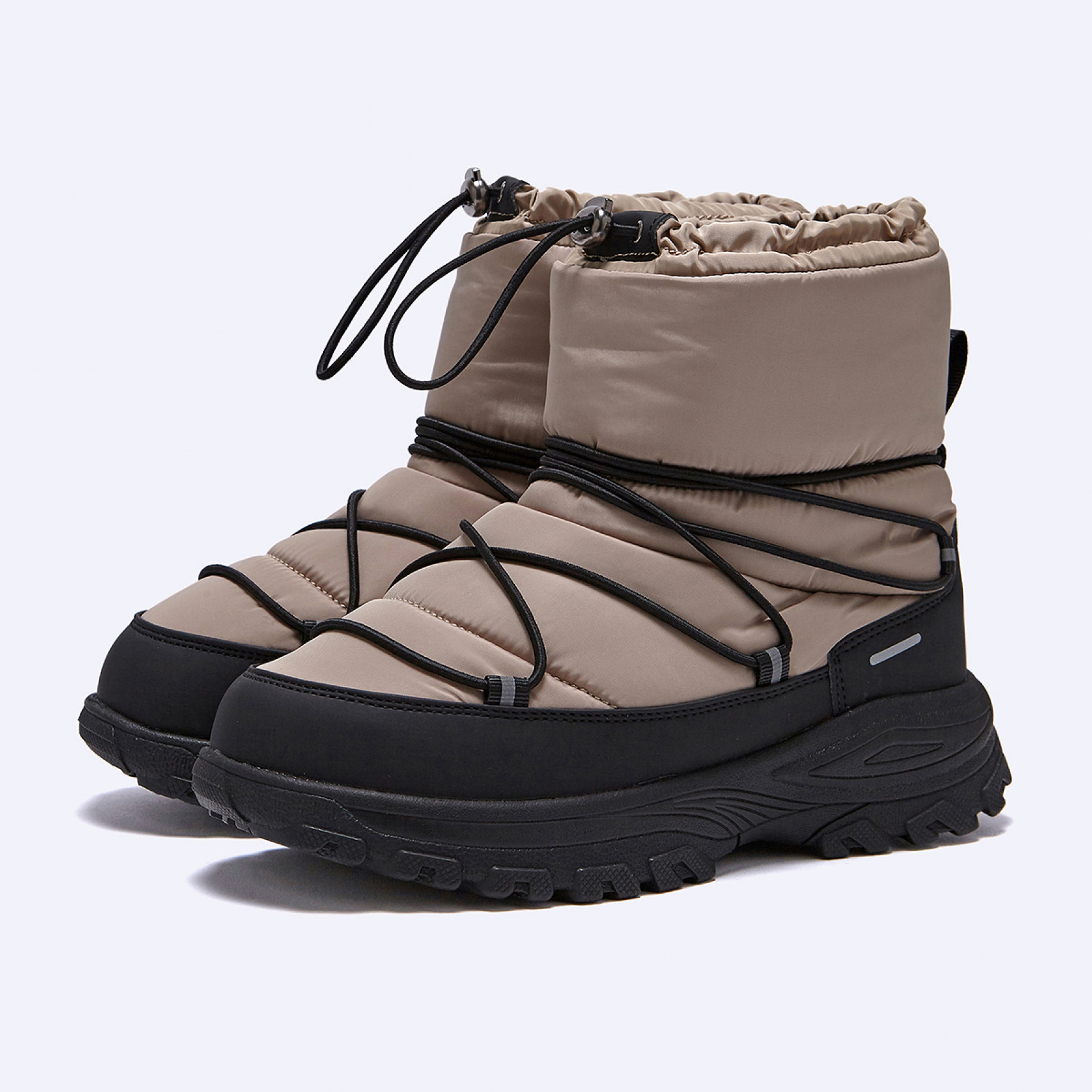 패딩 부츠 미들 베이지 / FLFDFA1U43