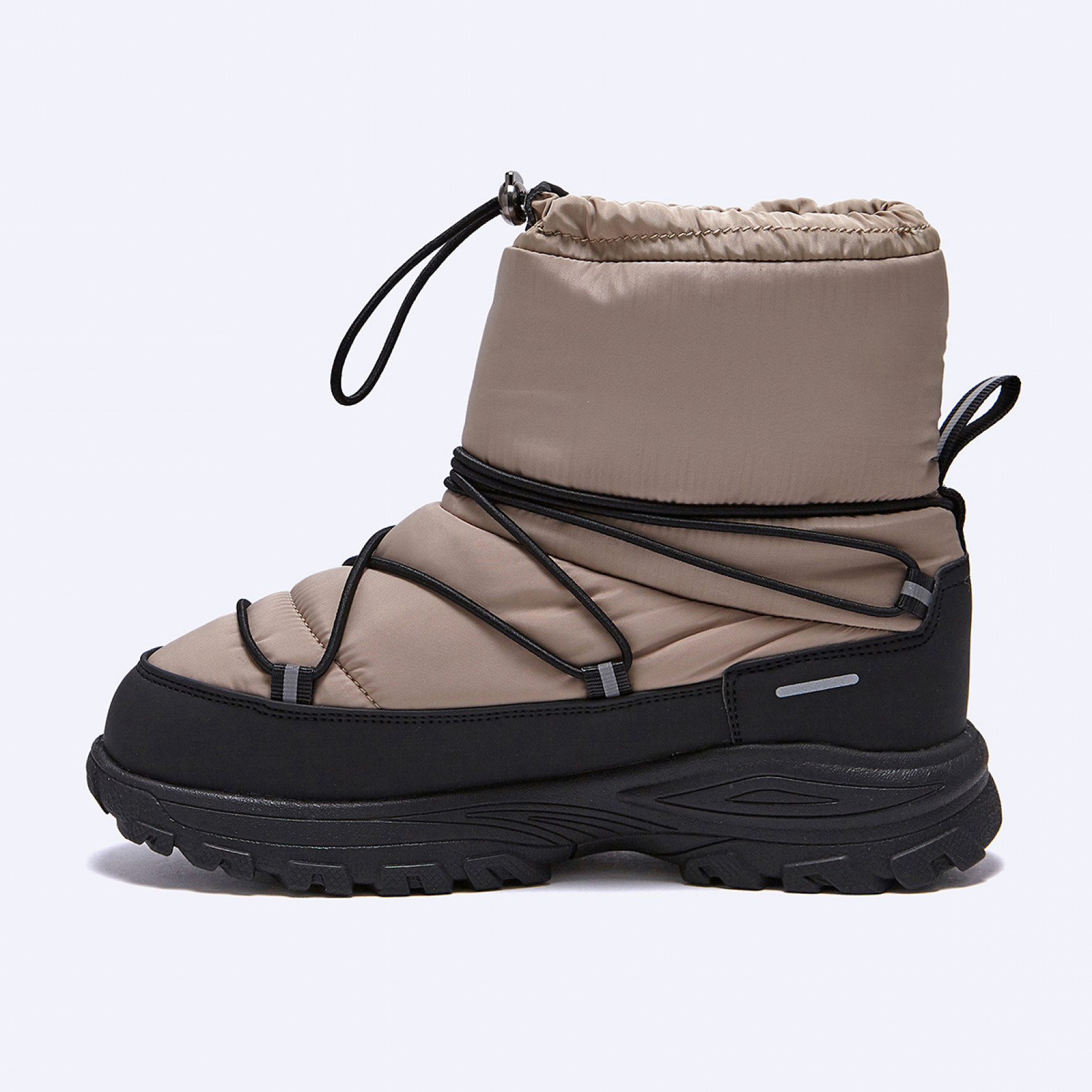 패딩 부츠 미들 베이지 / FLFDFA1U43