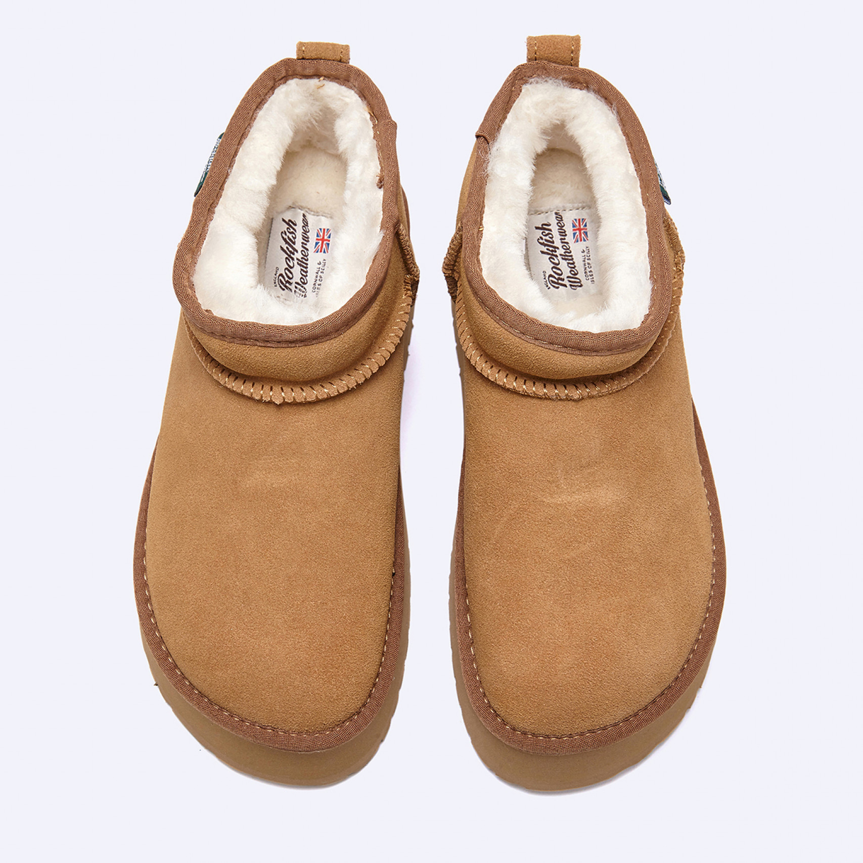 클라우디 맥시 플랫폼 윈터 부츠 미니 카멜 / RF1SHBD3UG007