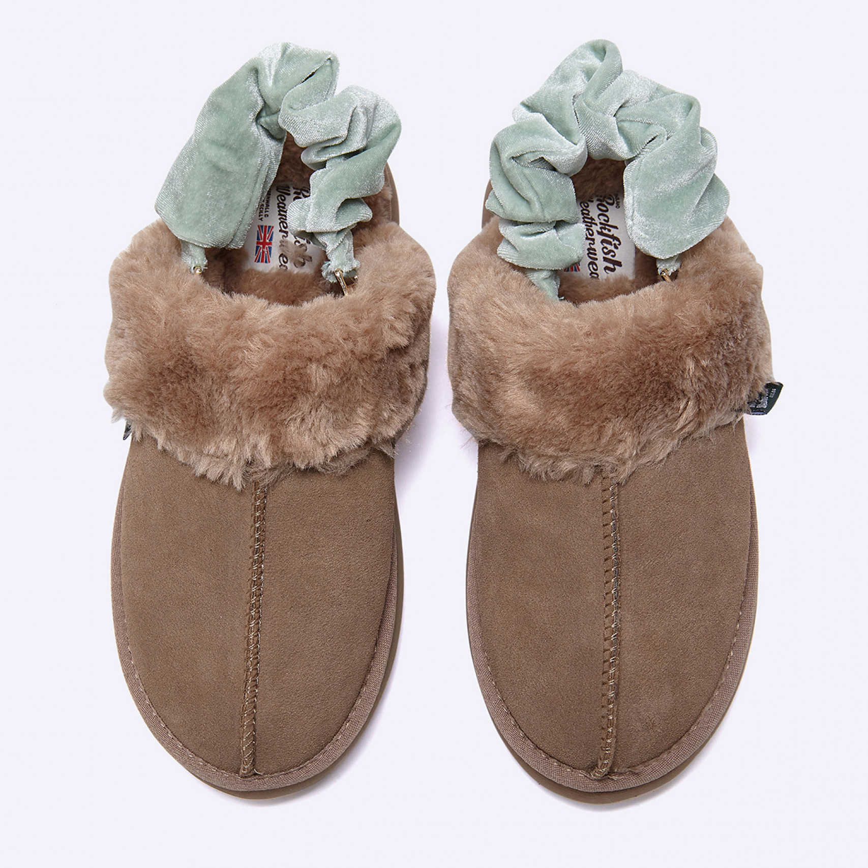 클라우디 플랫폼 퍼 슬링백 다크 베이지 / RF1SHBD3FS003