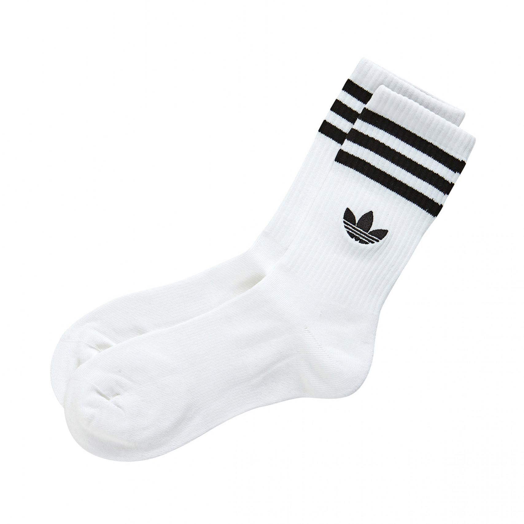 쿠션드 크루 삭스 3P 화이트 / JP1275