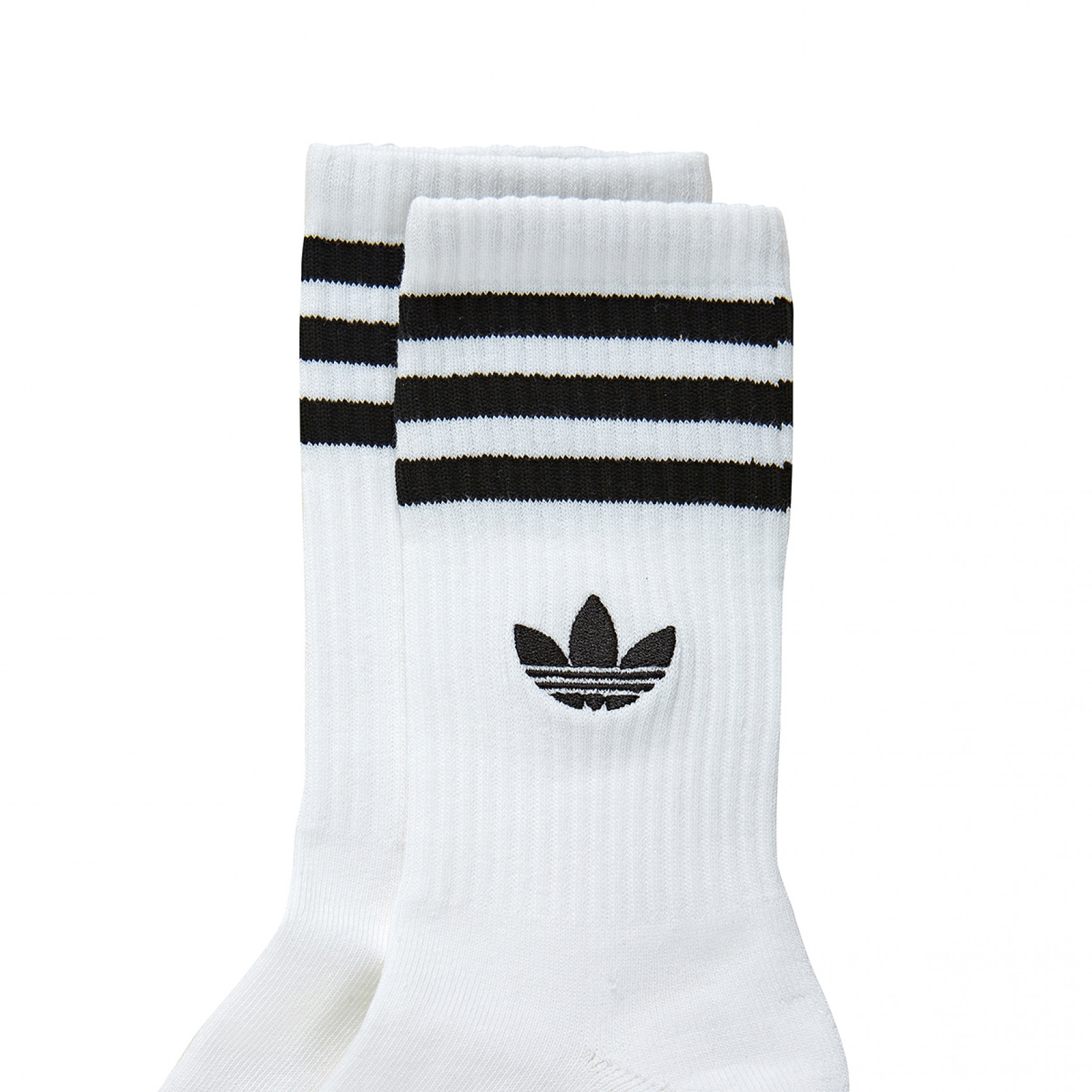 쿠션드 크루 삭스 3P 화이트 / JP1275