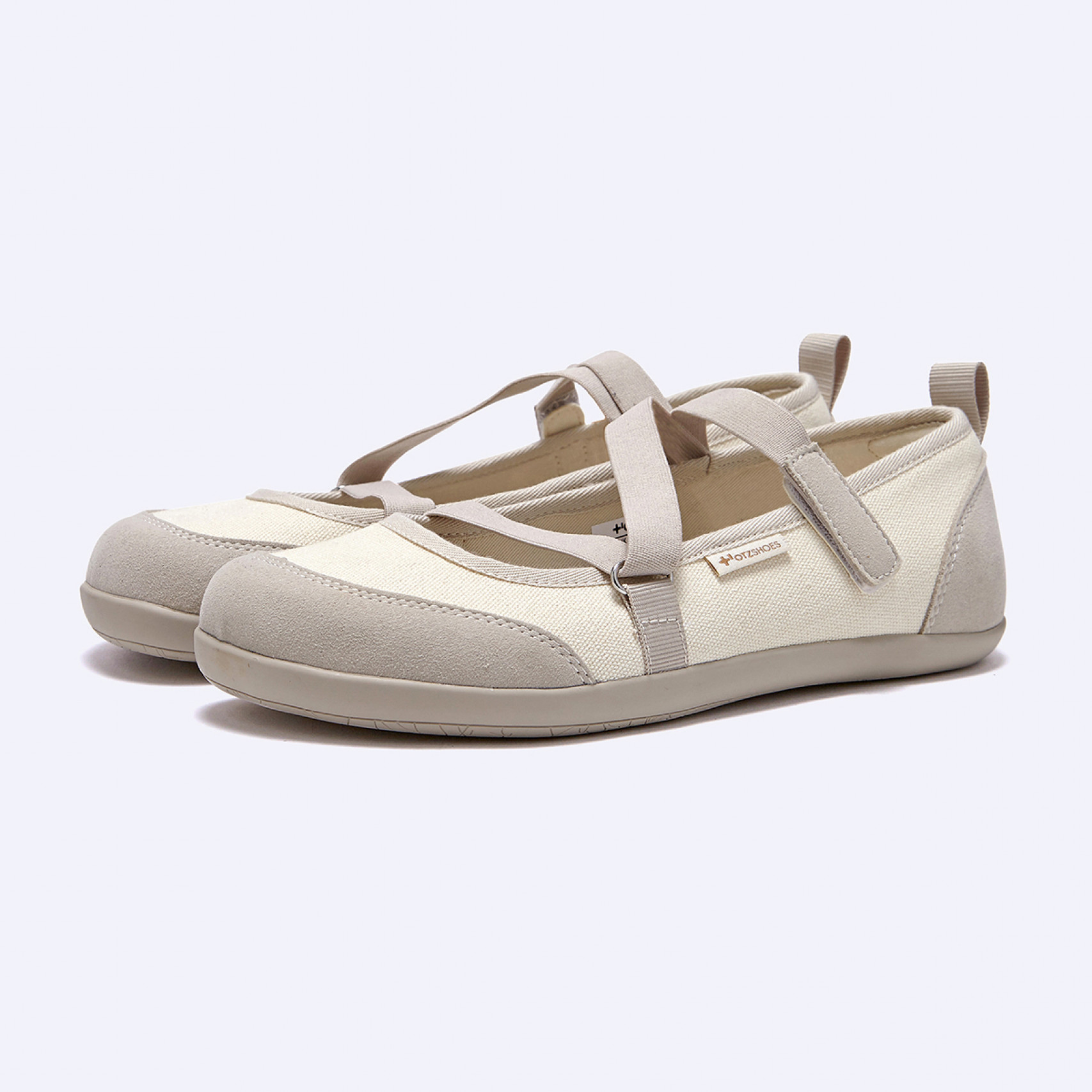 툴레아 밴딩 플랫 슈즈 아이보리 / FLOTFA1W34