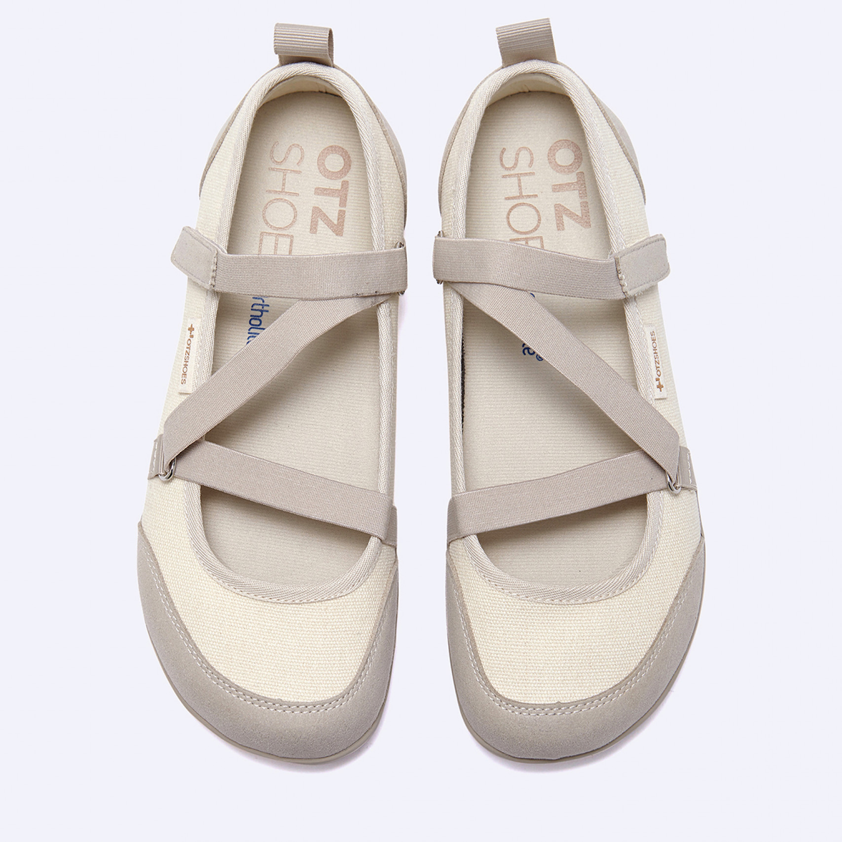 툴레아 밴딩 플랫 슈즈 아이보리 / FLOTFA1W34