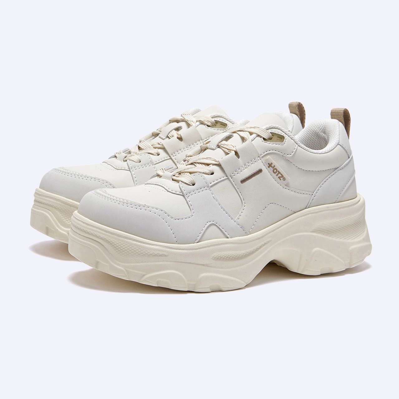 로미타 플랫폼 스니커즈 아이보리 / FLOTFA1W01