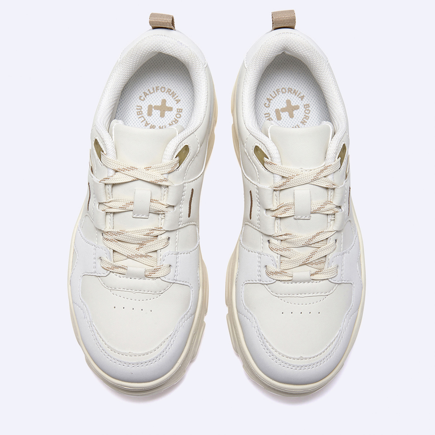 로미타 플랫폼 스니커즈 아이보리 / FLOTFA1W01