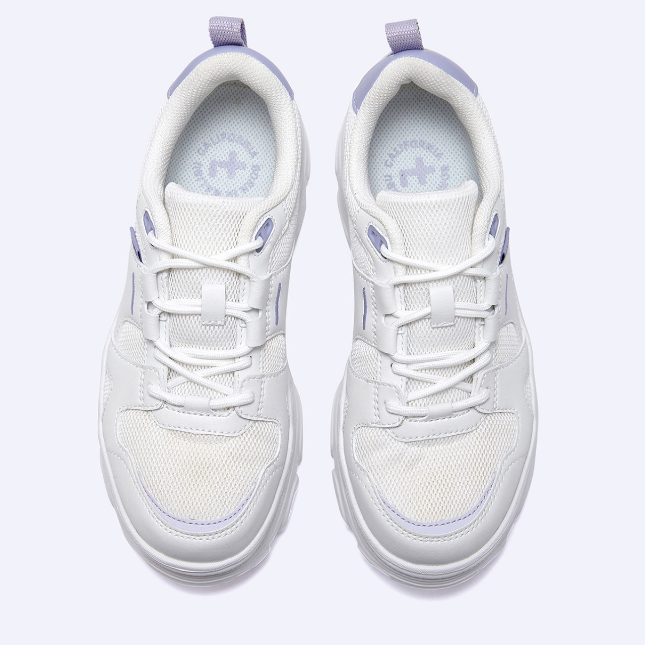 로미타 플랫폼 스니커즈 매쉬 화이트 / FLOTFA1W03