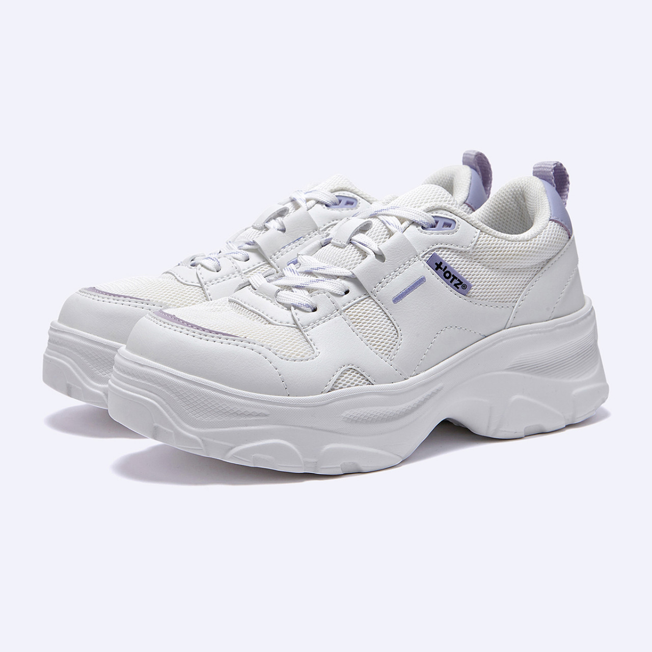 로미타 플랫폼 스니커즈 매쉬 화이트 / FLOTFA1W03