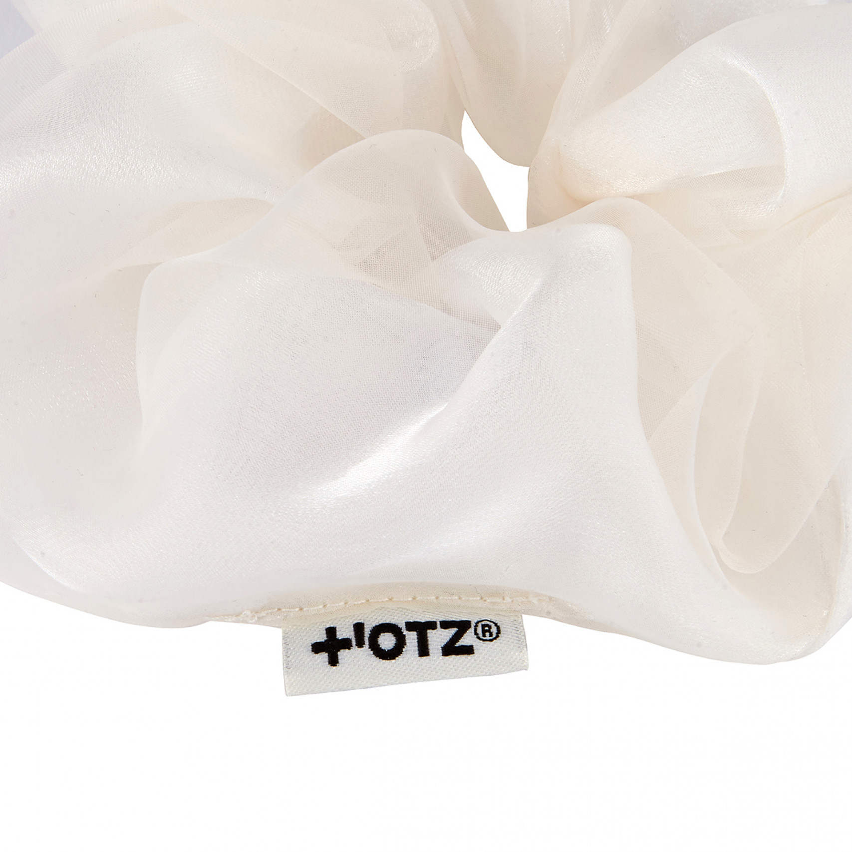 쉬폰 헤어 스크런치 아이보리 / FLOTFA1A30