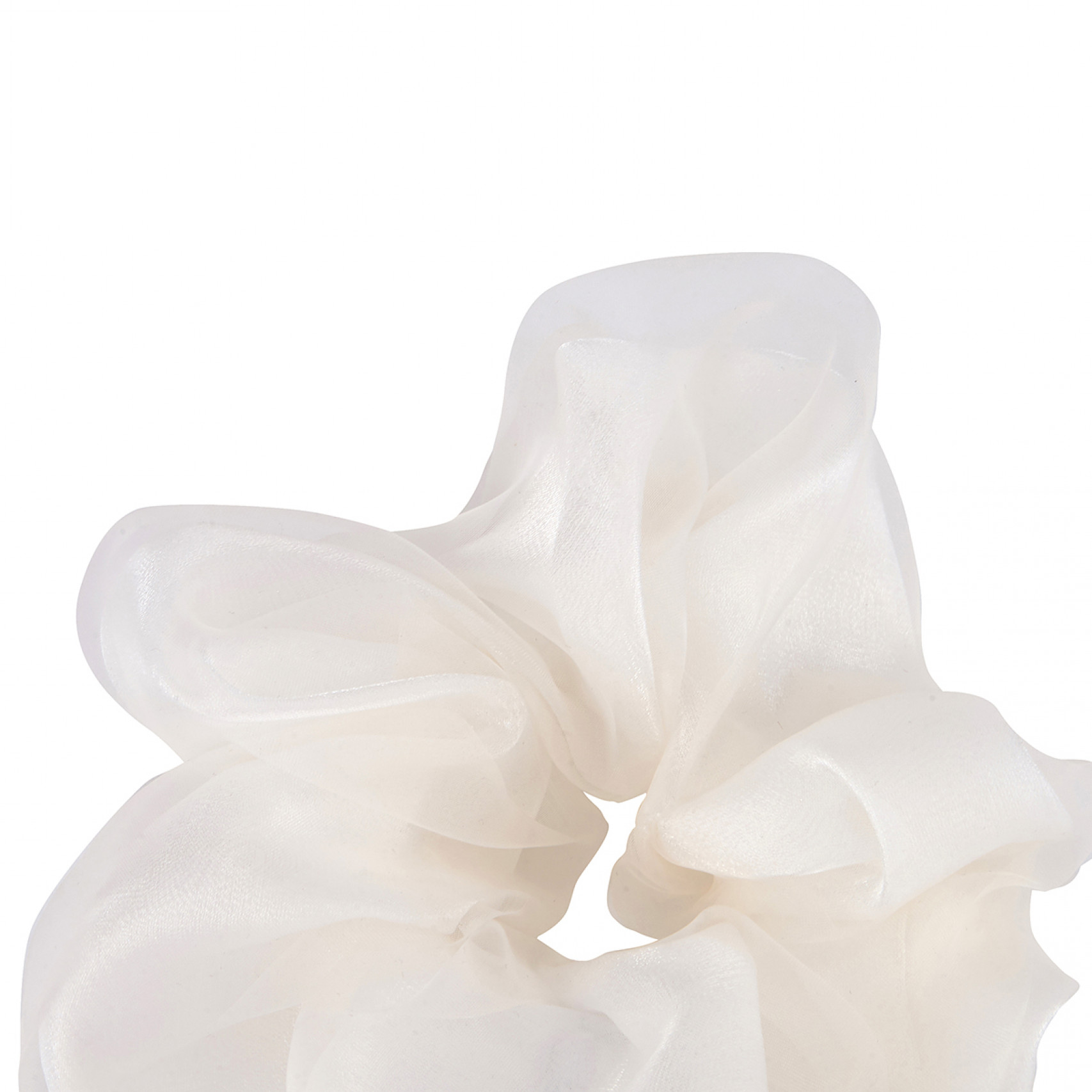 쉬폰 헤어 스크런치 아이보리 / FLOTFA1A30