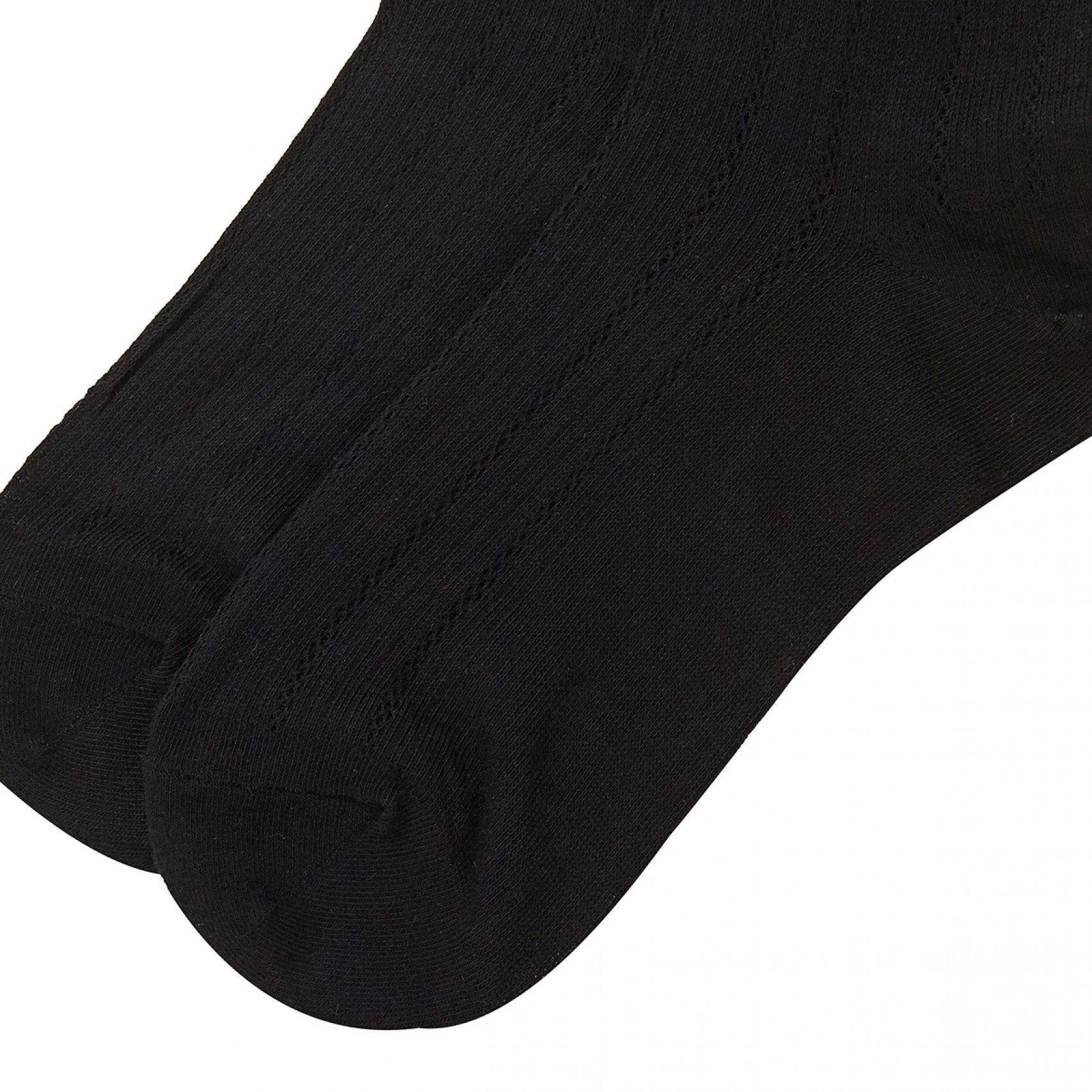 시스루 롱 양말 블랙 / FLOTFA2L26