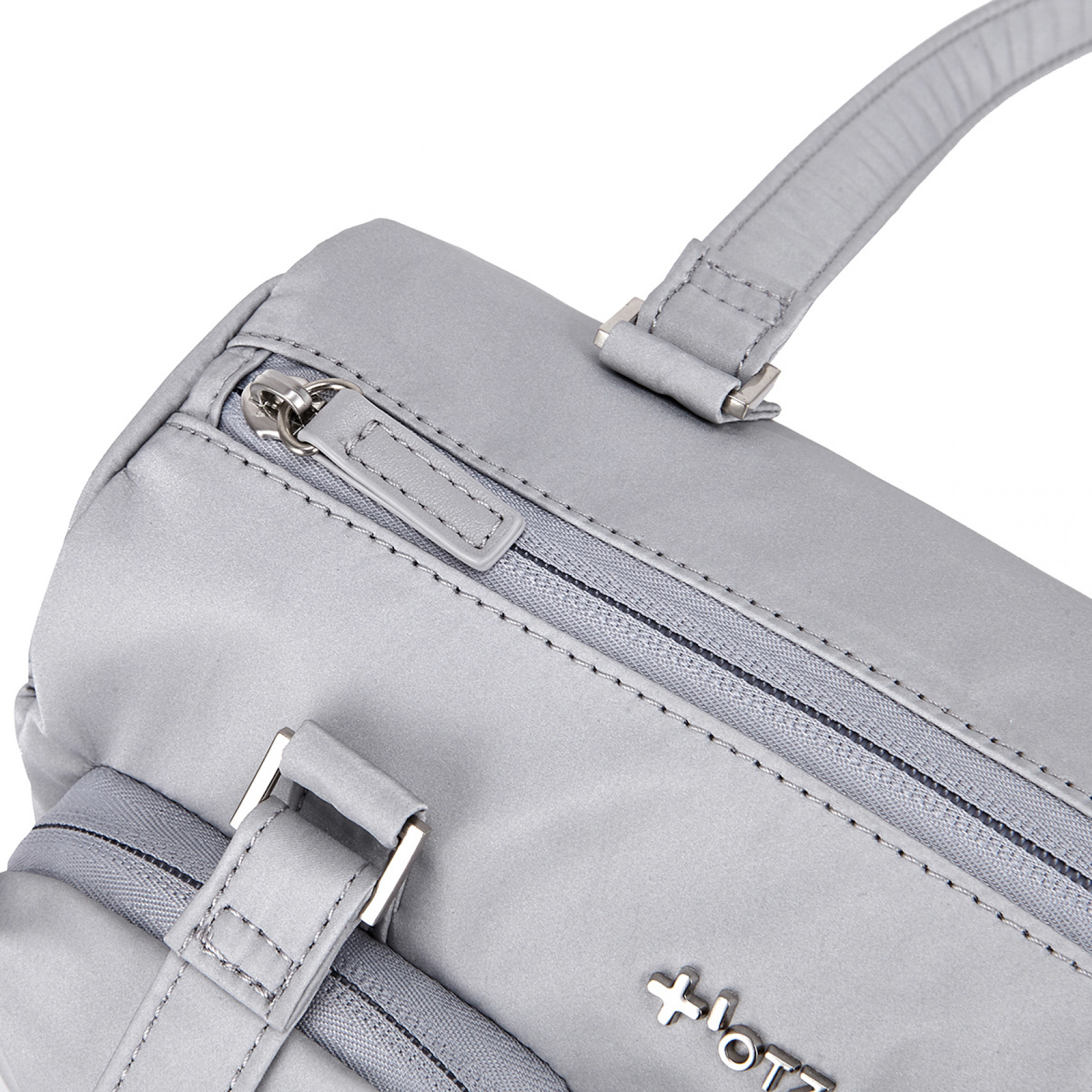 말리부 글로시 숄더백 라이트 그레이 / FLOTFA1B05