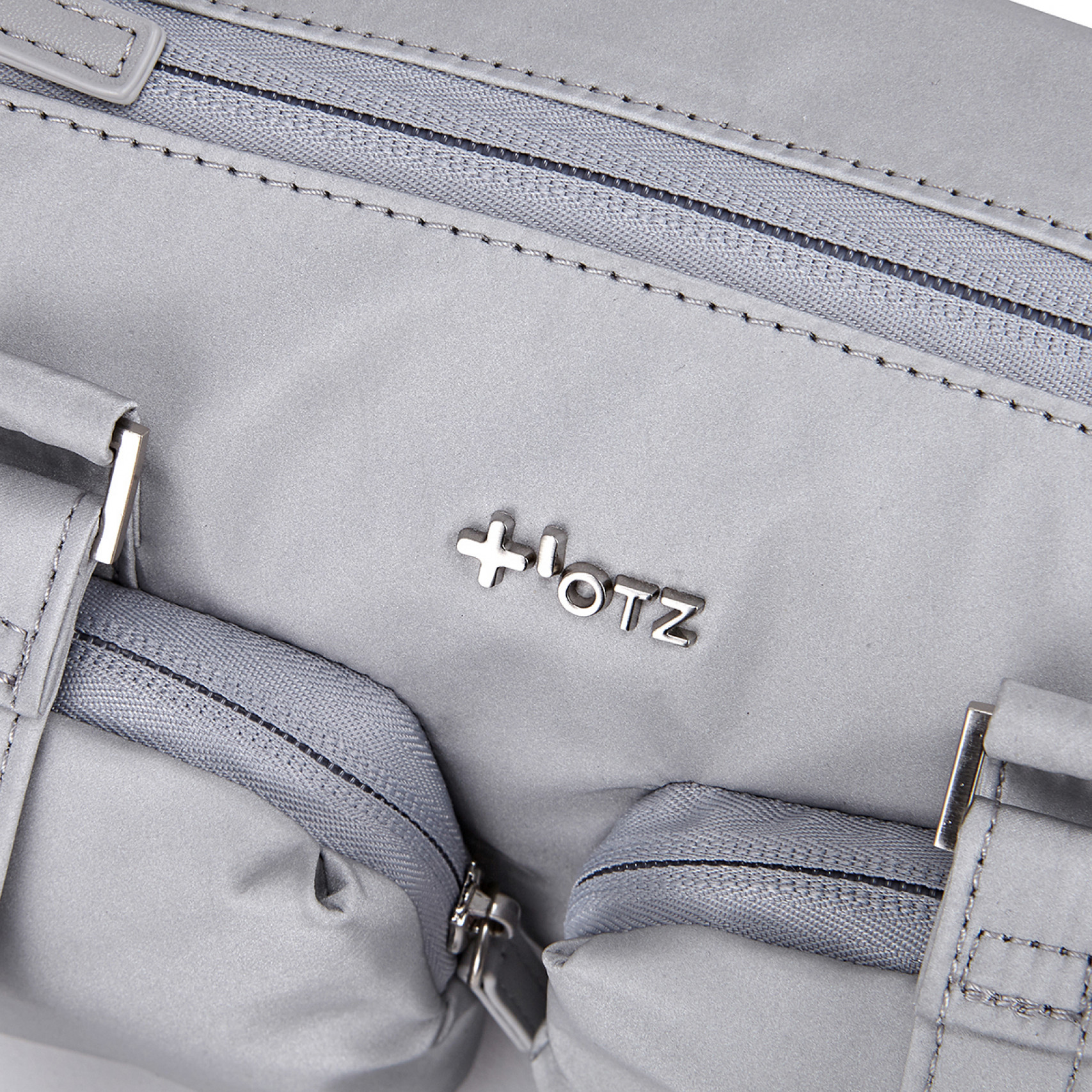 말리부 글로시 숄더백 라이트 그레이 / FLOTFA1B05