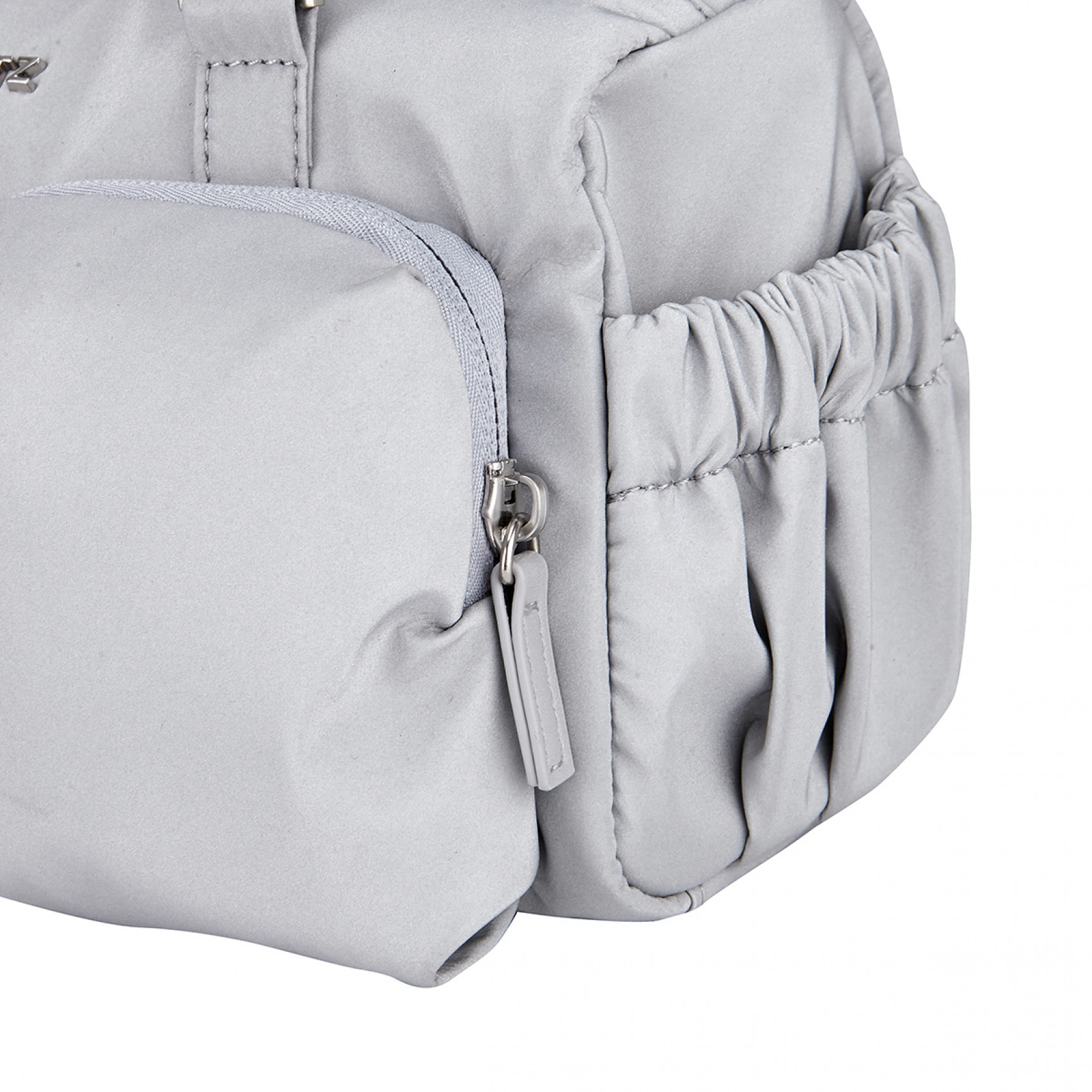 말리부 글로시 숄더백 라이트 그레이 / FLOTFA1B05