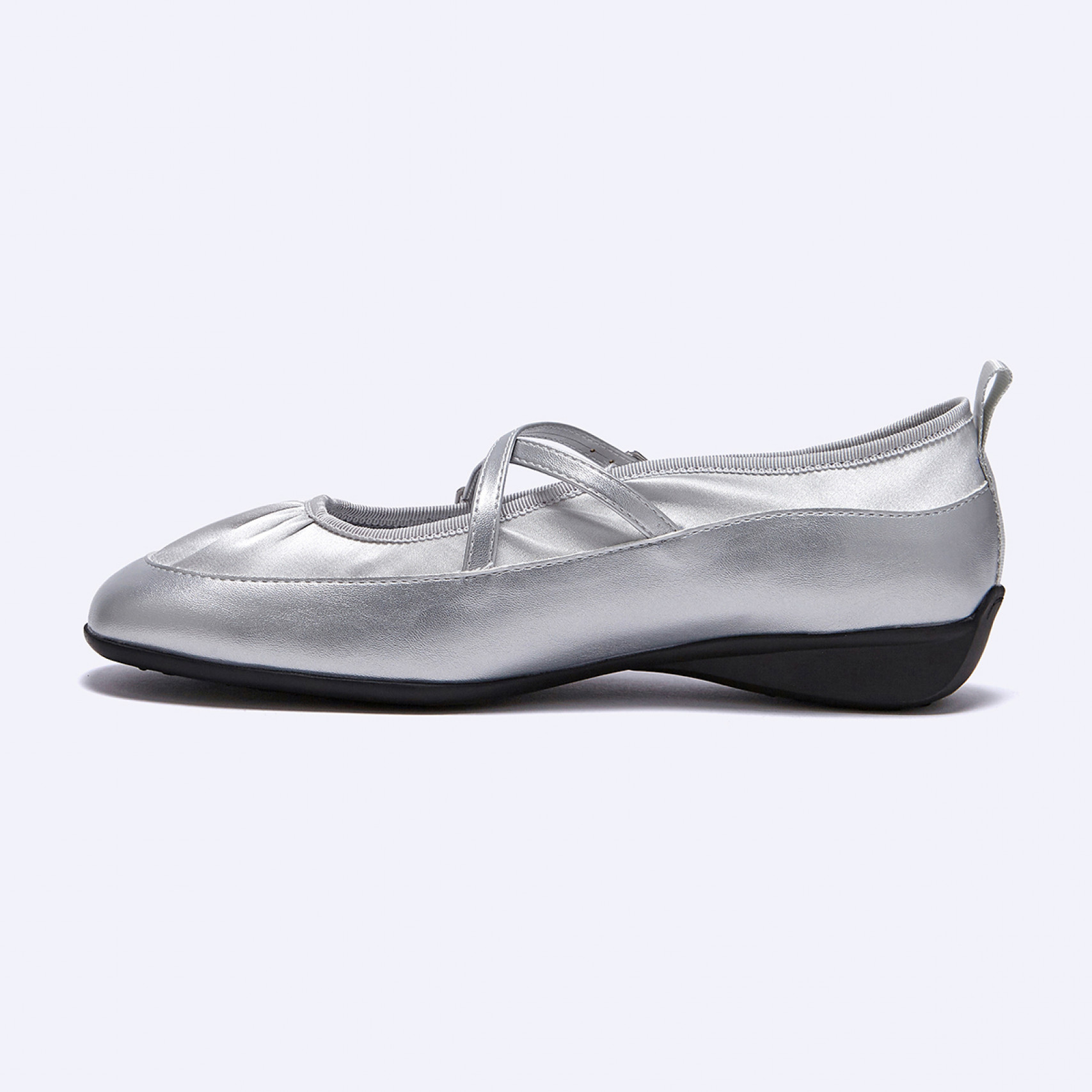 토리 발레리나 스니커즈 실버 2.5cm / FLPRFA1W02