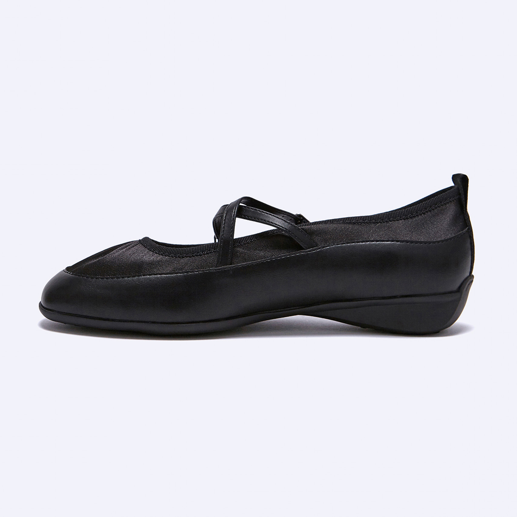 토리 발레리나 스니커즈 블랙 2.5cm / FLPRFA1W01
