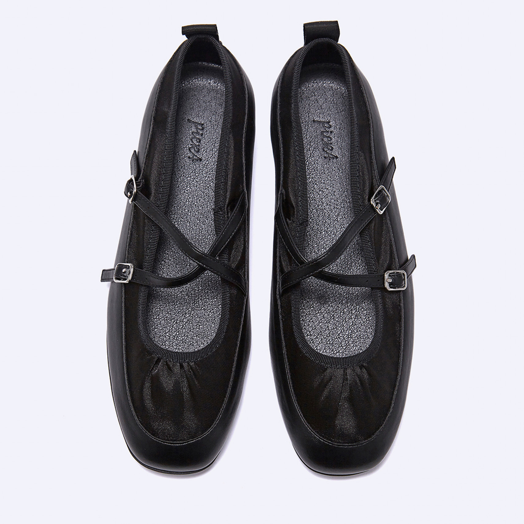 토리 발레리나 스니커즈 블랙 2.5cm / FLPRFA1W01