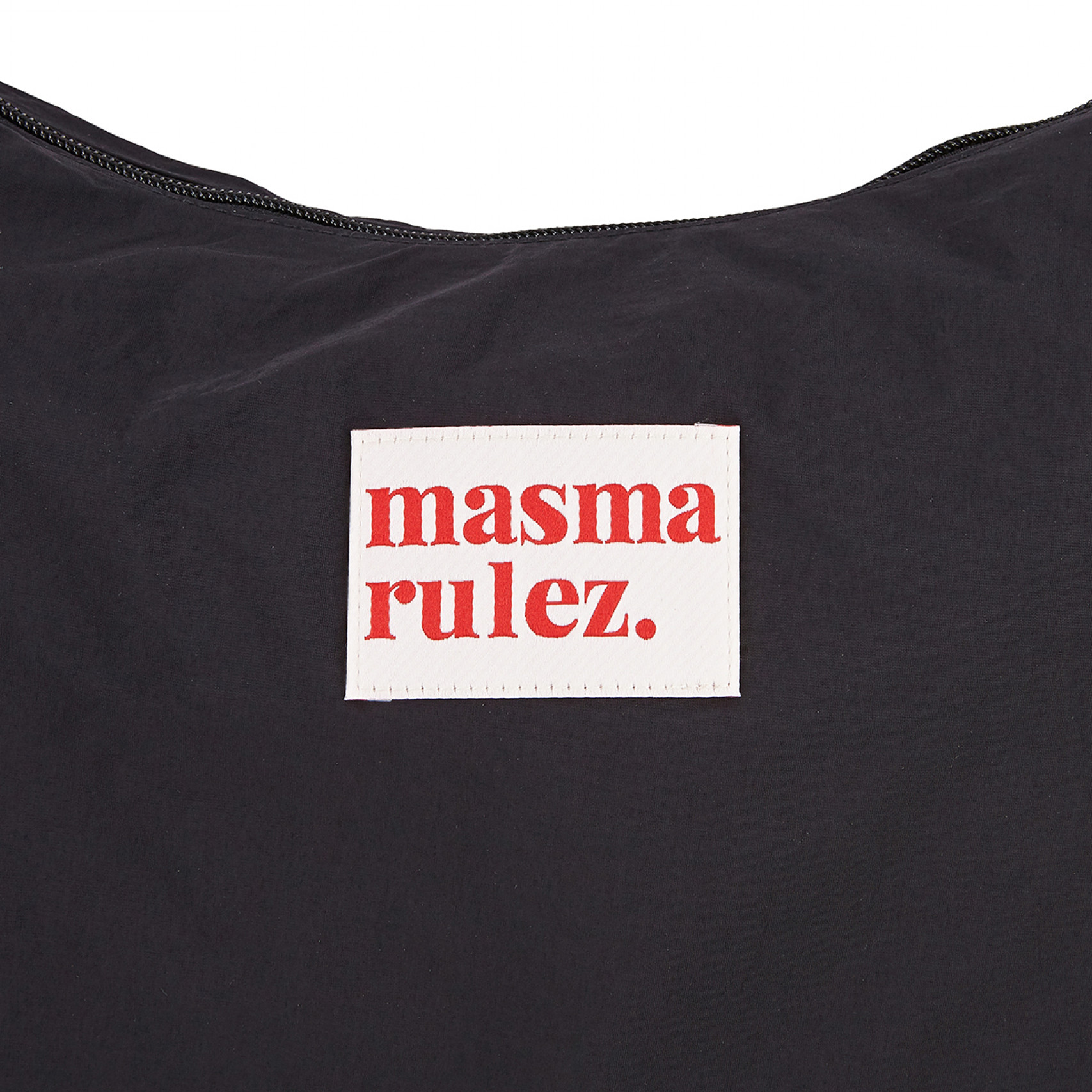 하프문 크로스백 블랙