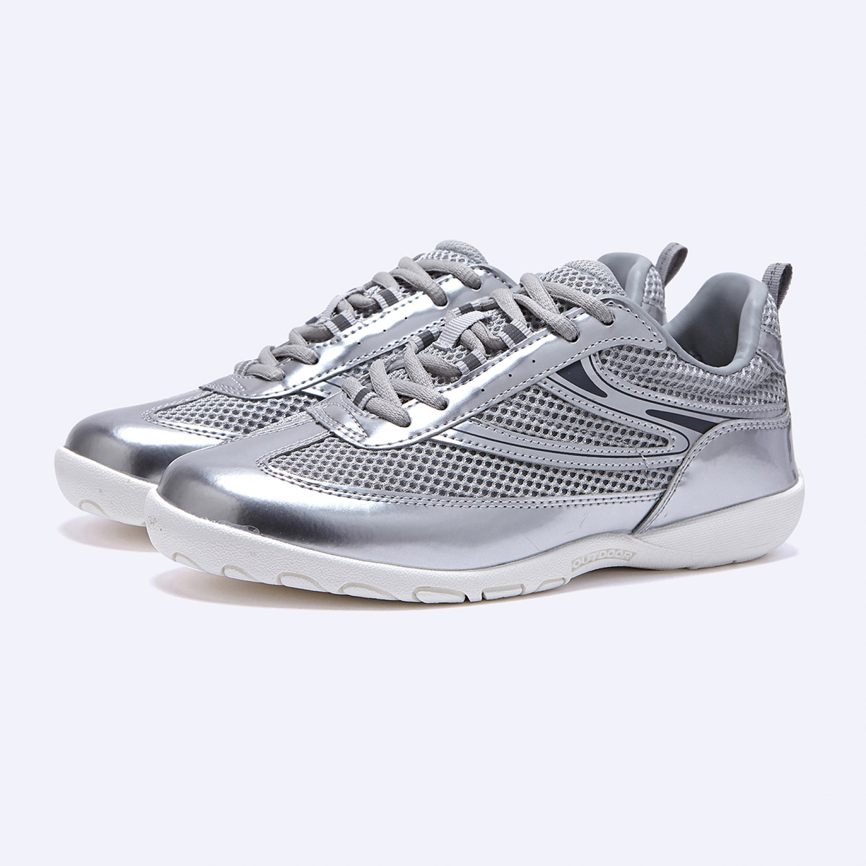 옵시디언 스니커즈 실버 / FLFDFA1U11