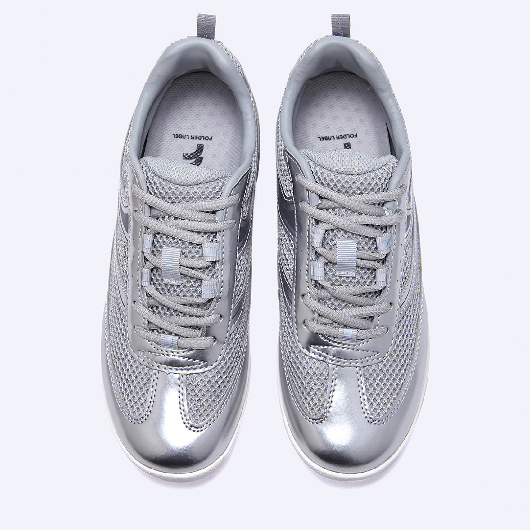 옵시디언 스니커즈 실버 / FLFDFA1U11