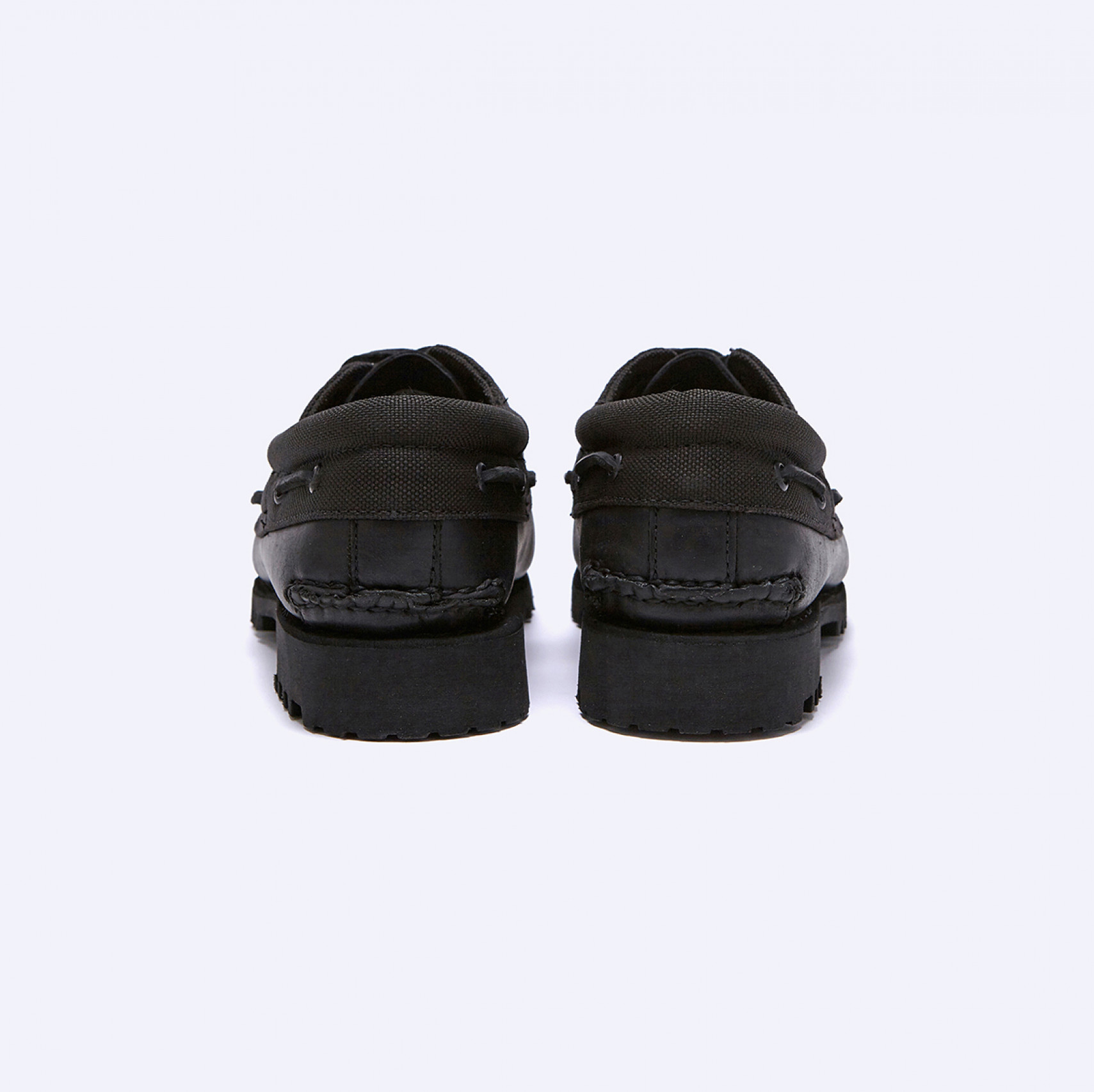 어센틱 보트 슈즈 블랙 남성 / A6DXW