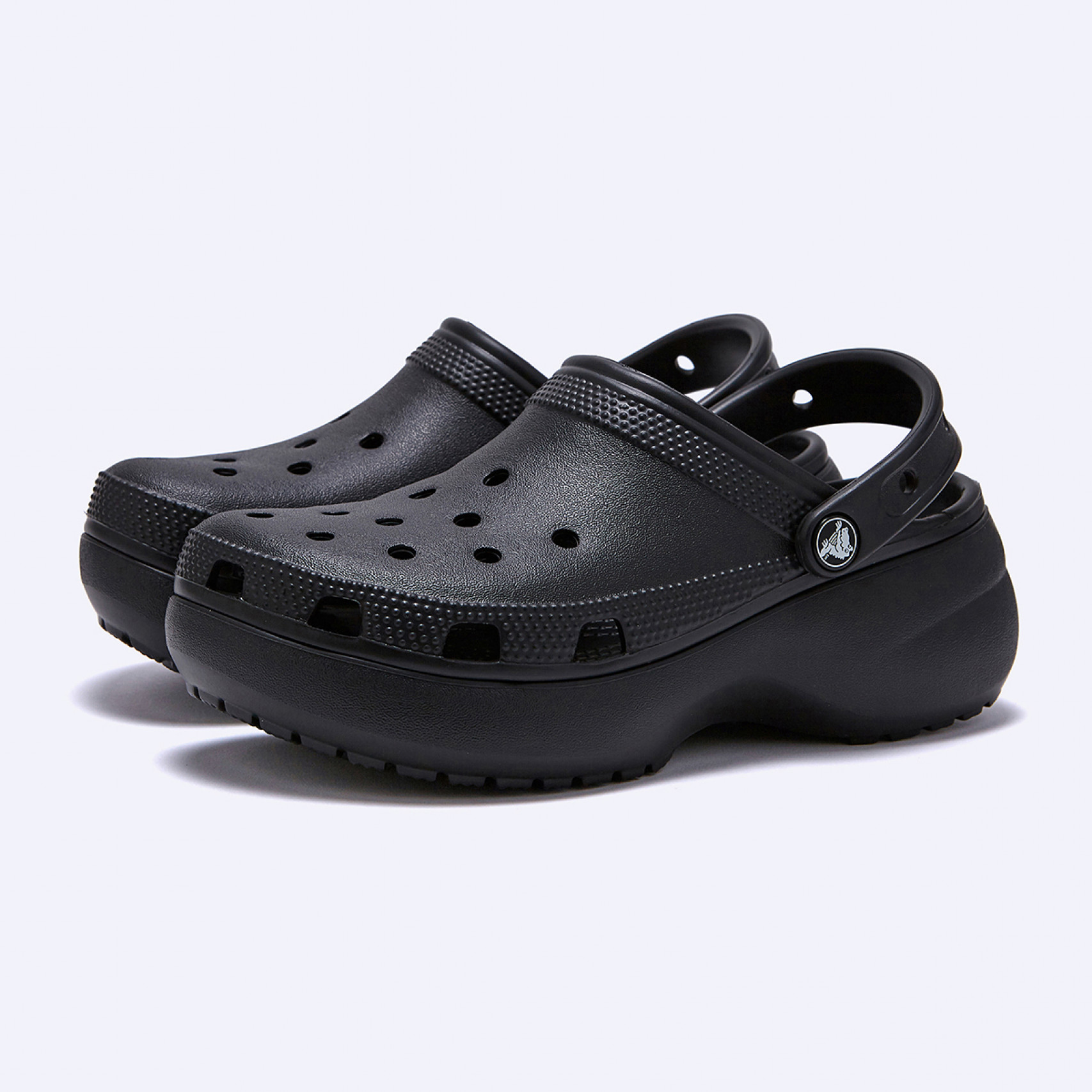 클래식 플랫폼 클로그 블랙 여성 / 206750-001