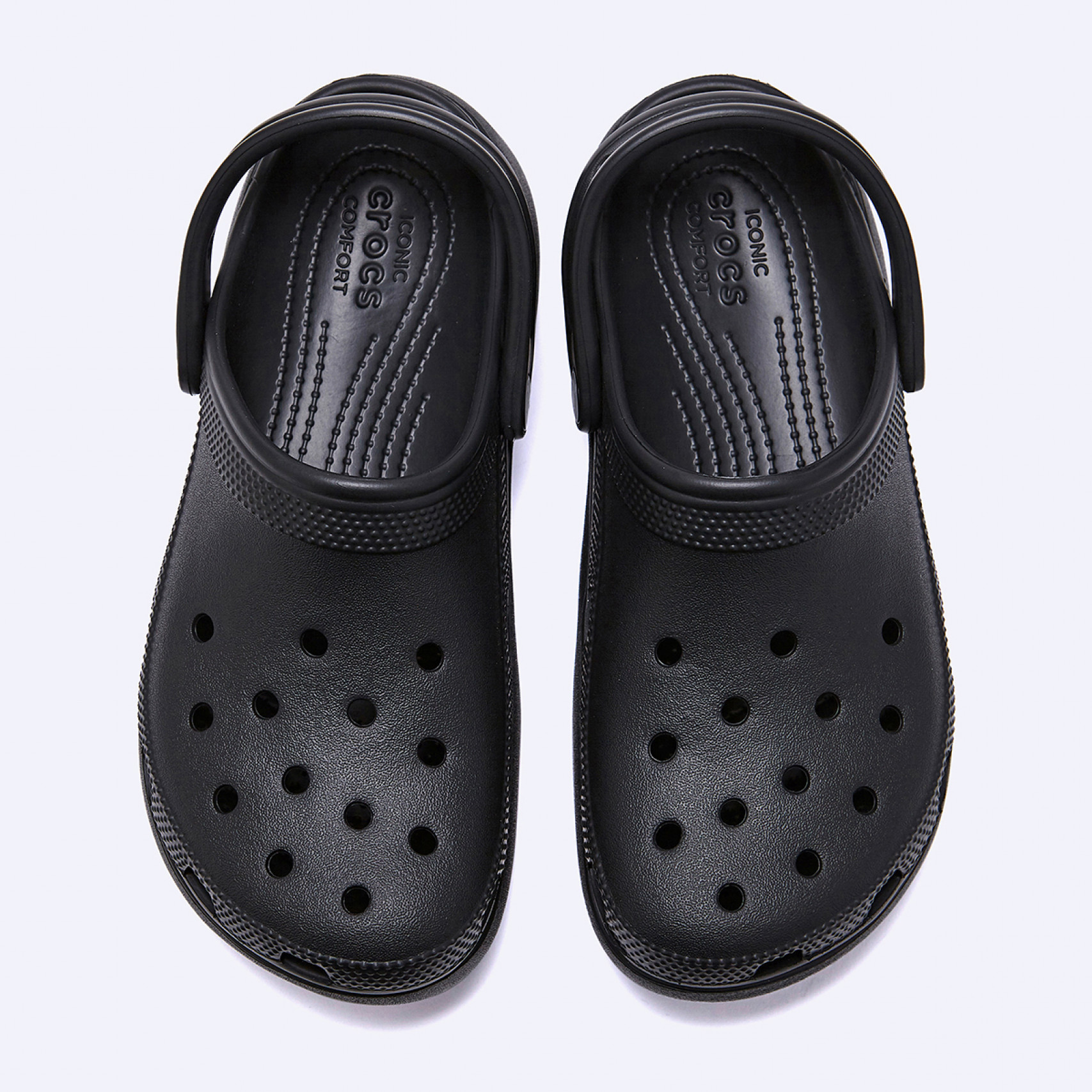 클래식 플랫폼 클로그 블랙 여성 / 206750-001