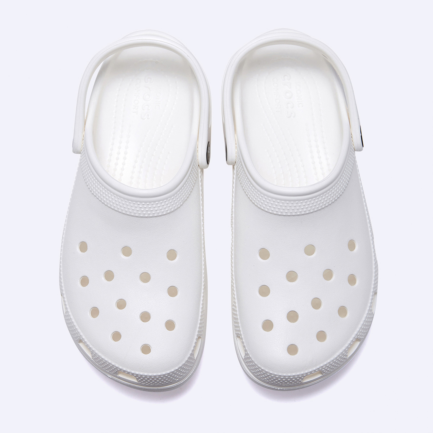 클래식 플랫폼 클로그 화이트 여성 / 206750-100