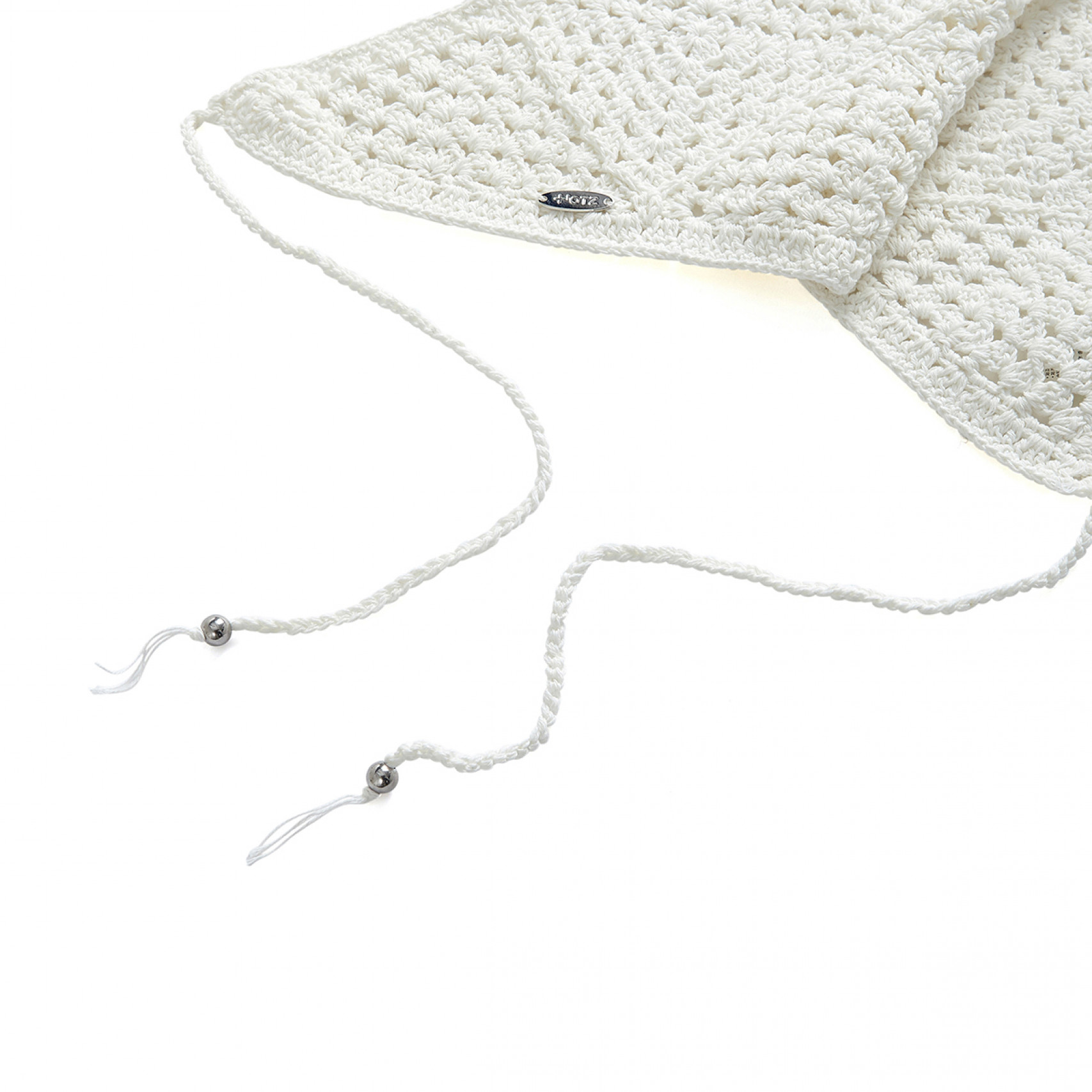 니트 헤어 스카프 아이보리 / FLOTFA2S21